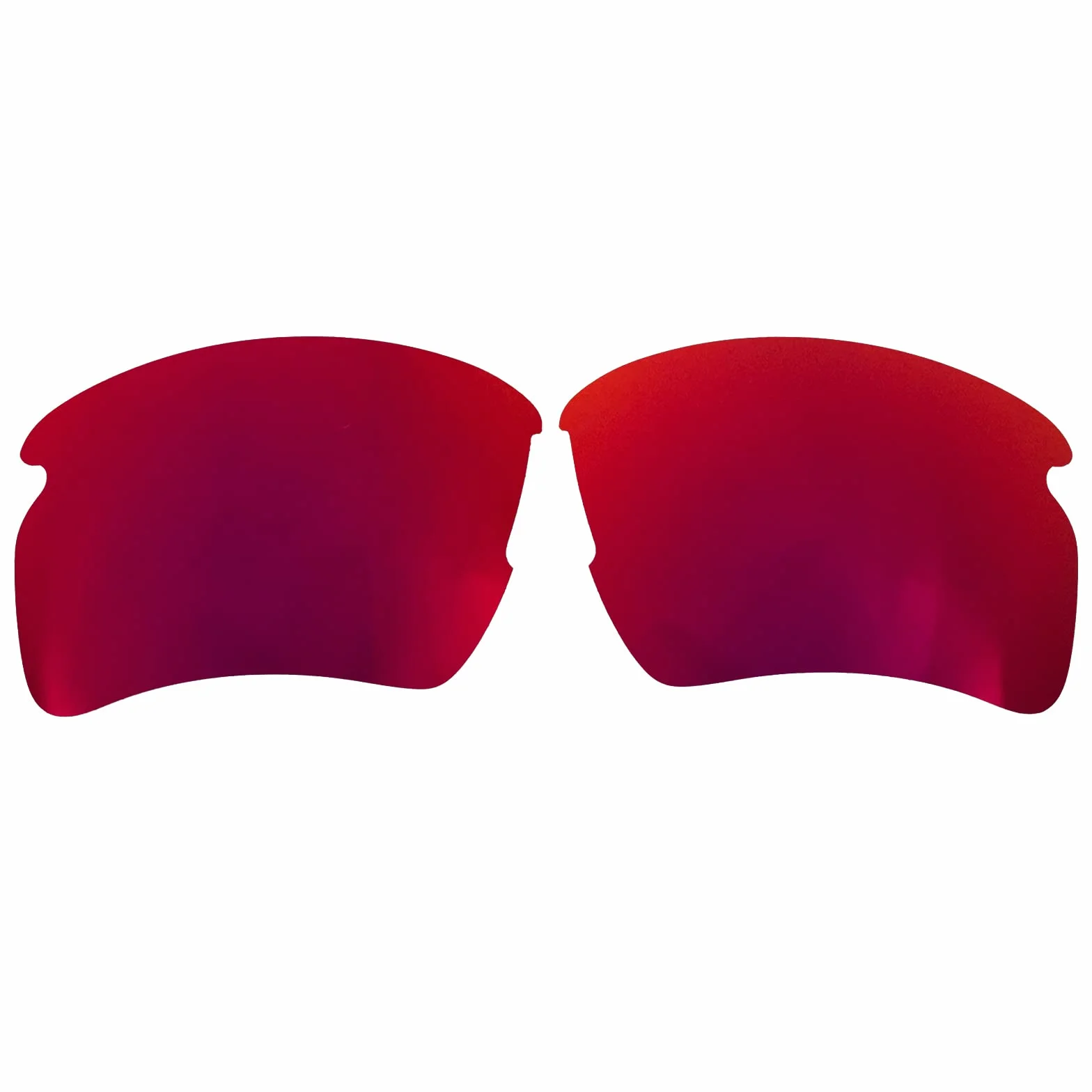 Zapasowe soczewki do Oakley Flak 2.0 XL 9188 (ciemnoczerwone)
