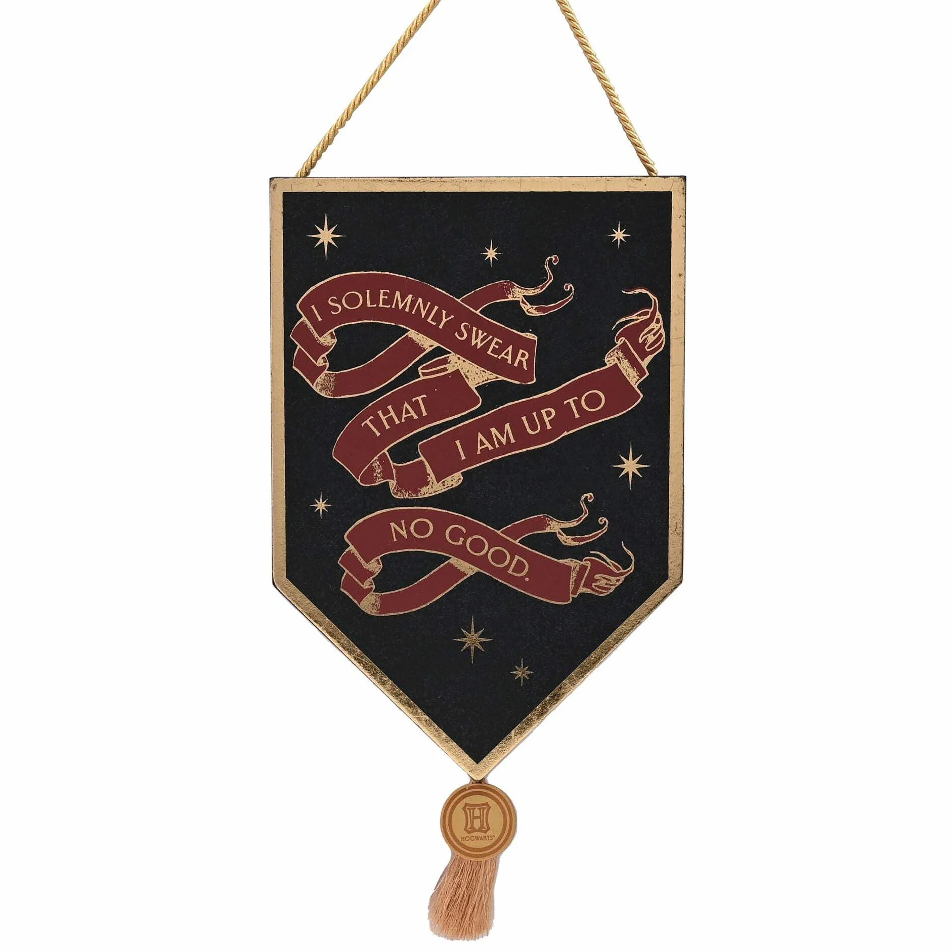 Warner Bros Harry Potter Alumni wisiorek świecący w ciemności - I Solemnly Swear