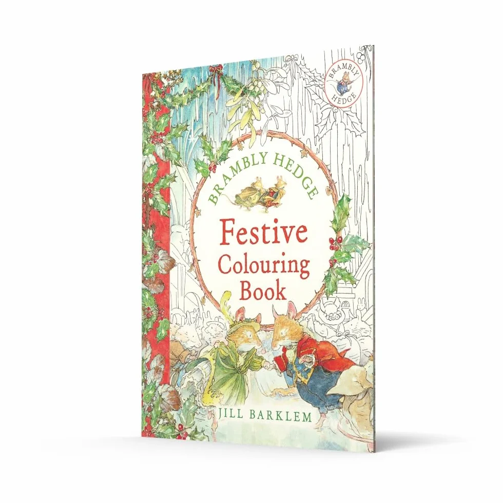 Brambly Hedge: Festive Colouring Book: A magically festive colouring book for children and adults alike packed with classic illustrations for all