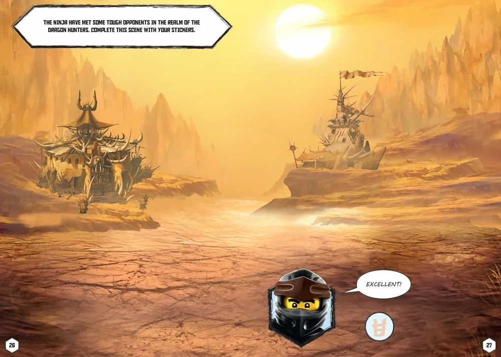 LEGO® NINJAGO®: 800 Stickers: Defenders of Ninjago World