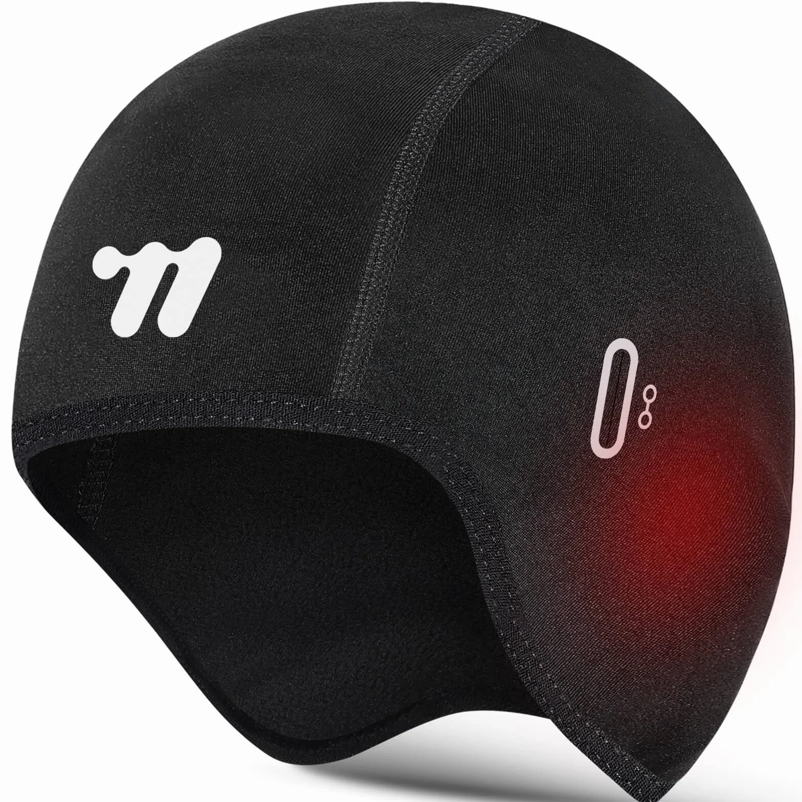 WESTGIRL Czapka rowerowa, czapka pod kask dla mężczyzn i kobiet, ciepła, wiatroszczelna czapka zimowa, czapka sportowa ogrzewacz do biegania, jazdy na rowerze, jazdy na nartach, snowboardzie i motocyklu