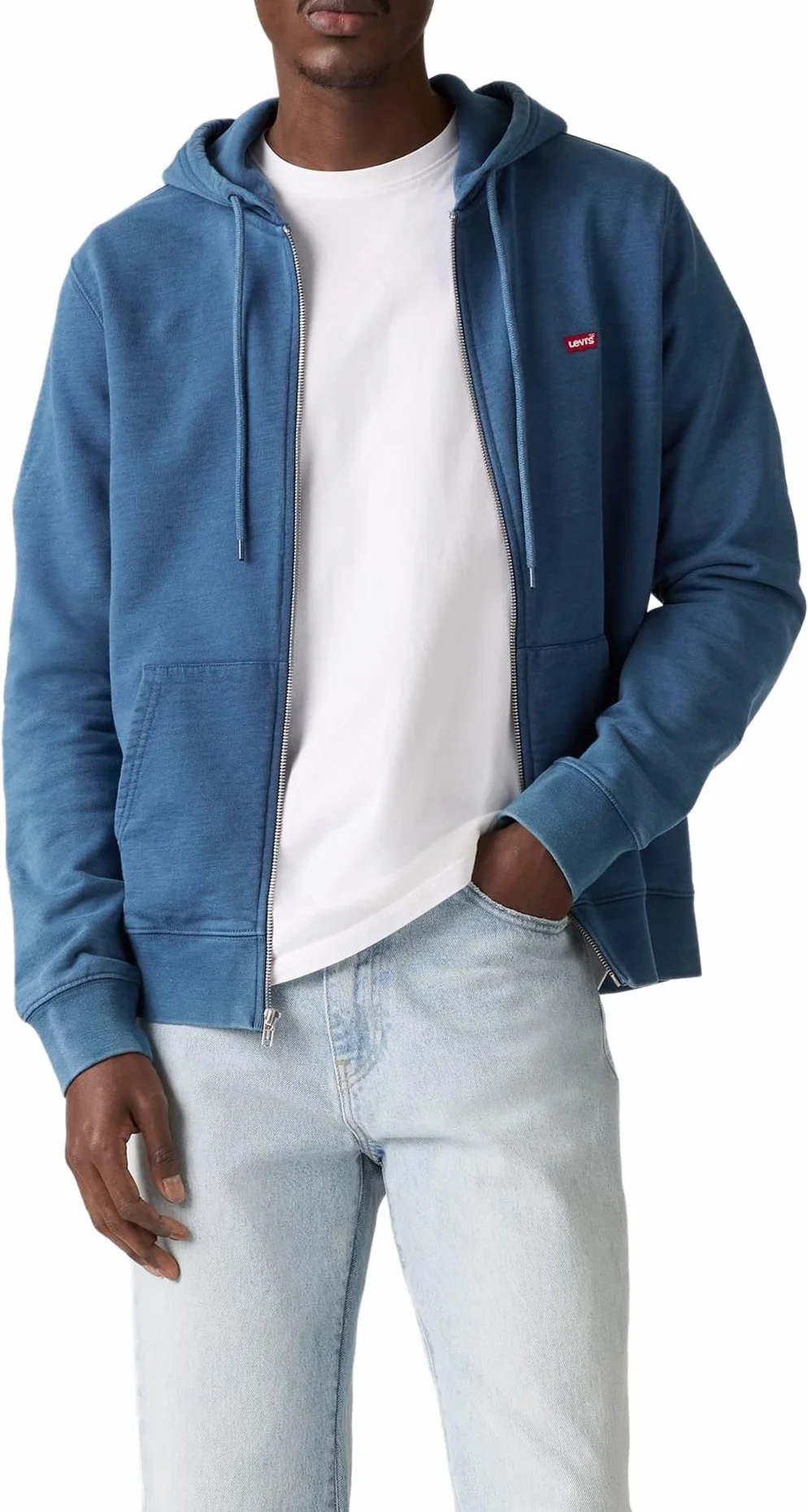 Levi's The Original Hm Zip Up bluza męska, True Indigo Mid Indi, L