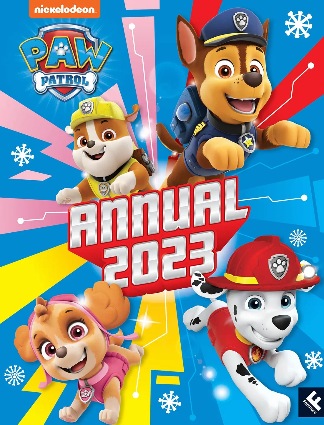 Paw Patrol Annual 2023: A fun new illustrated gift book, packed with activities, colouring and stories from the hit Nickelodeon TV show for children aged 2, 3, 4, 5 years