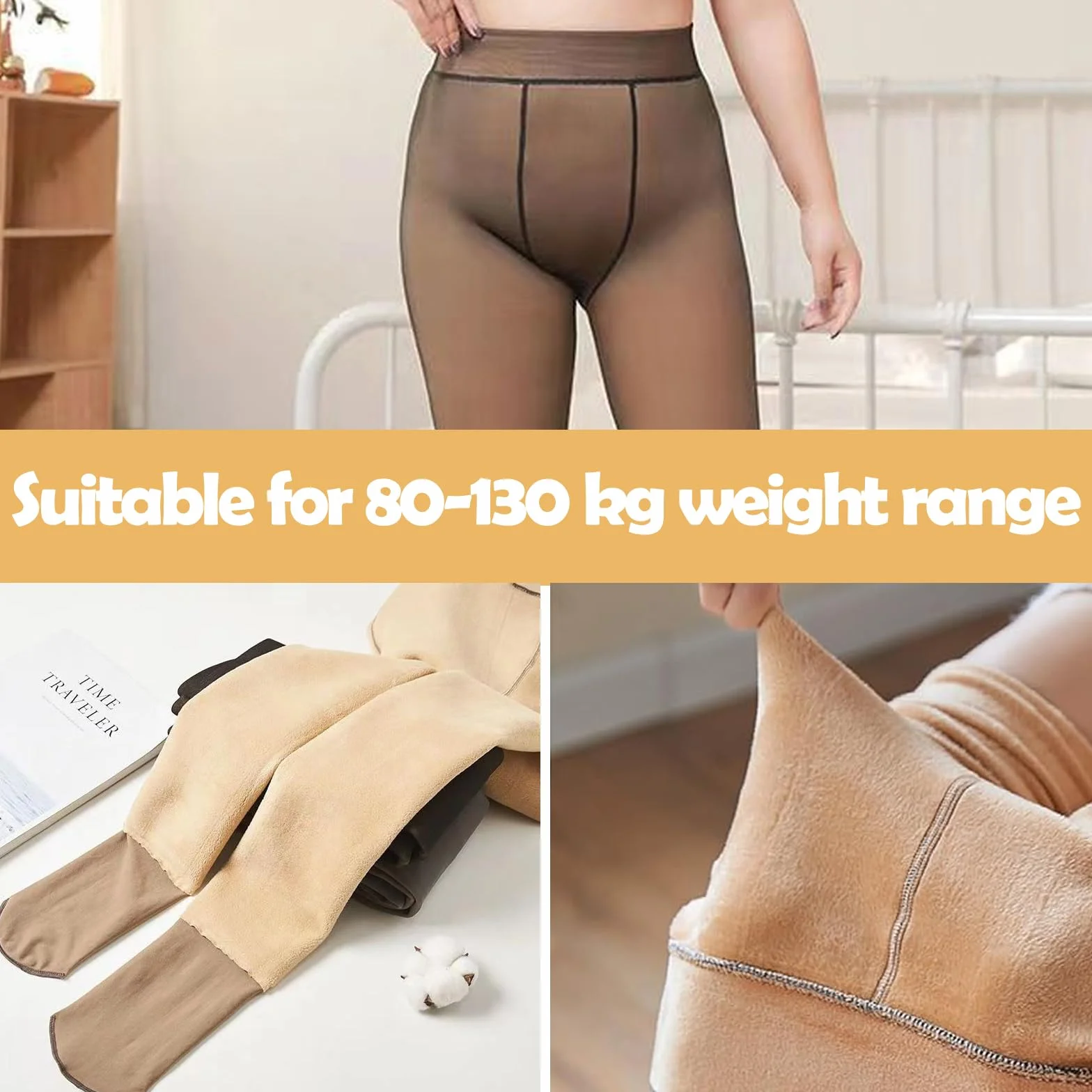 Bezszwowe legginsy termiczne dla kobiet, termiczne damskie zimowe, damskie legginsy termiczne, damskie zimowe legginsy termiczne, spodnie termiczne damskie (Hei), 1 sztuka, 30