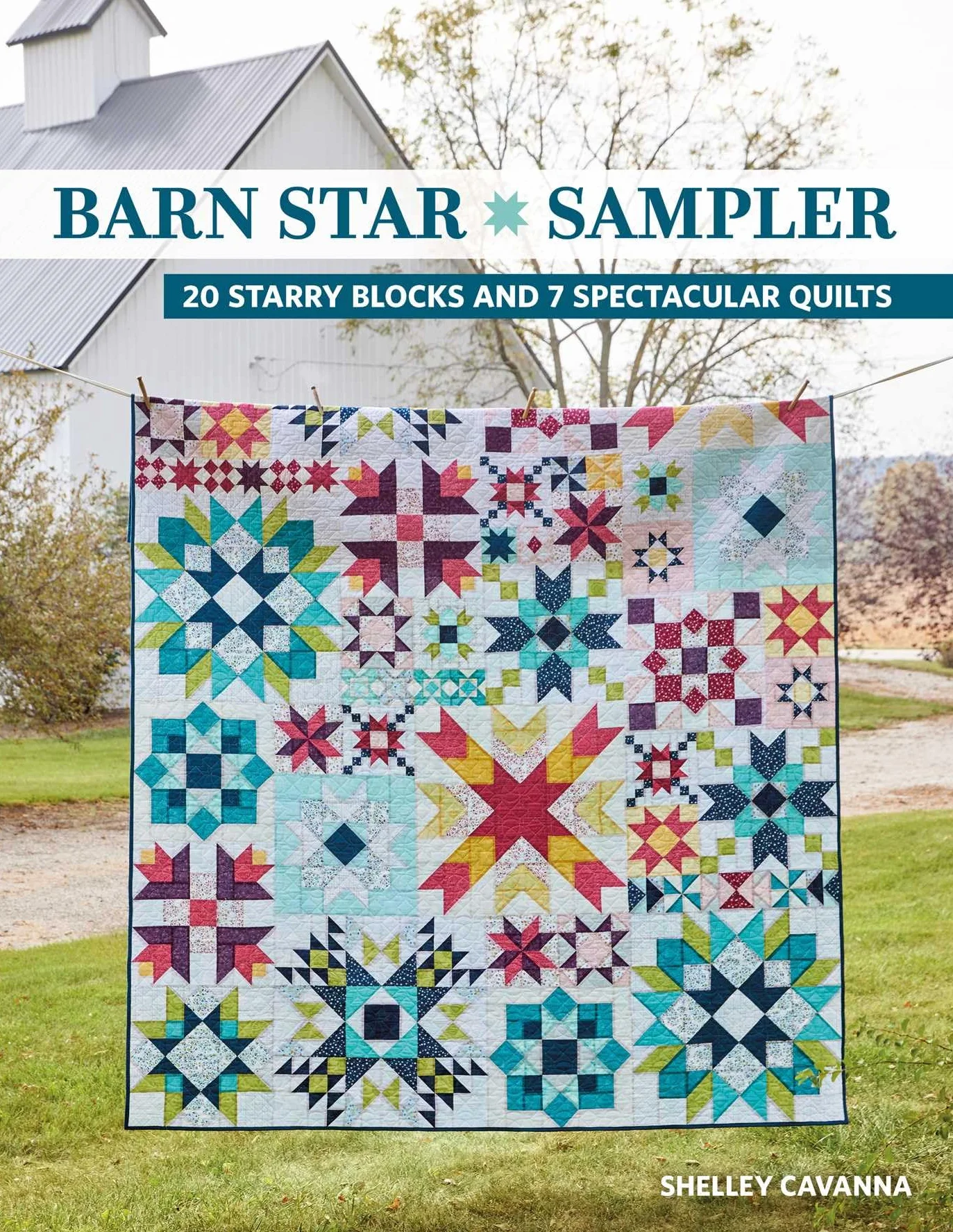 Barn Star Sampler: 20 Starry Blocks and 7 Spectacular Quilts