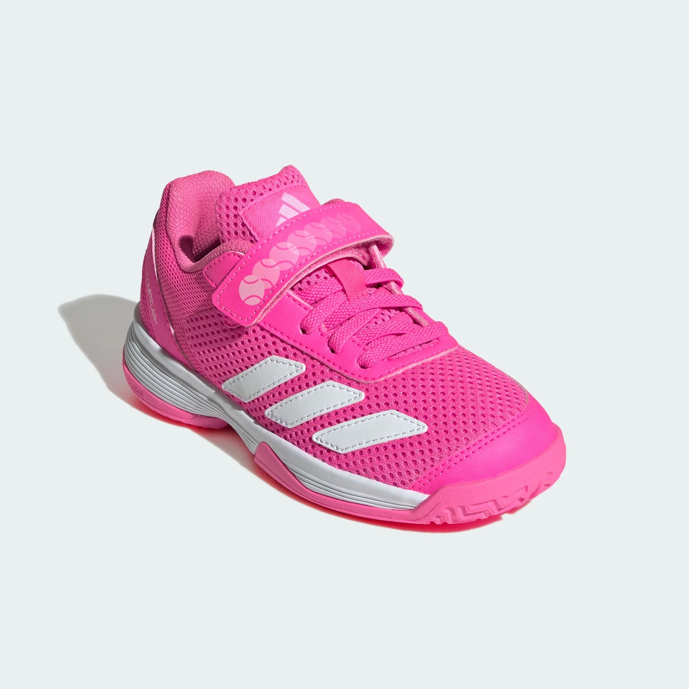 adidas Uniseks - dzieci Courtflash Kids Comfort Closure Tennis ShoesBUTY