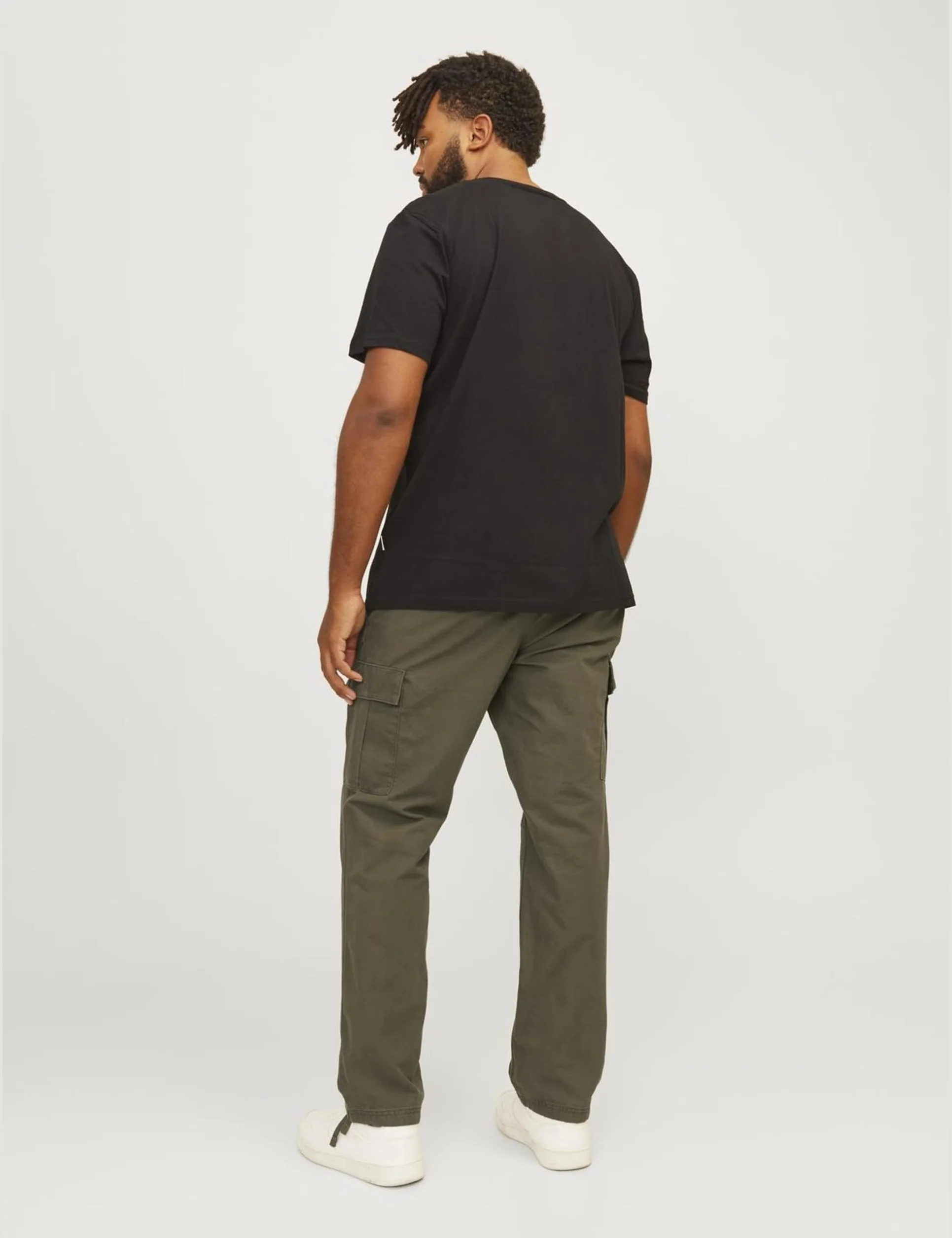 JACK&JONES PLUS Jpstkane Jjbarkley Cargo Pant Noos Pls - bojówki Mężczyźni