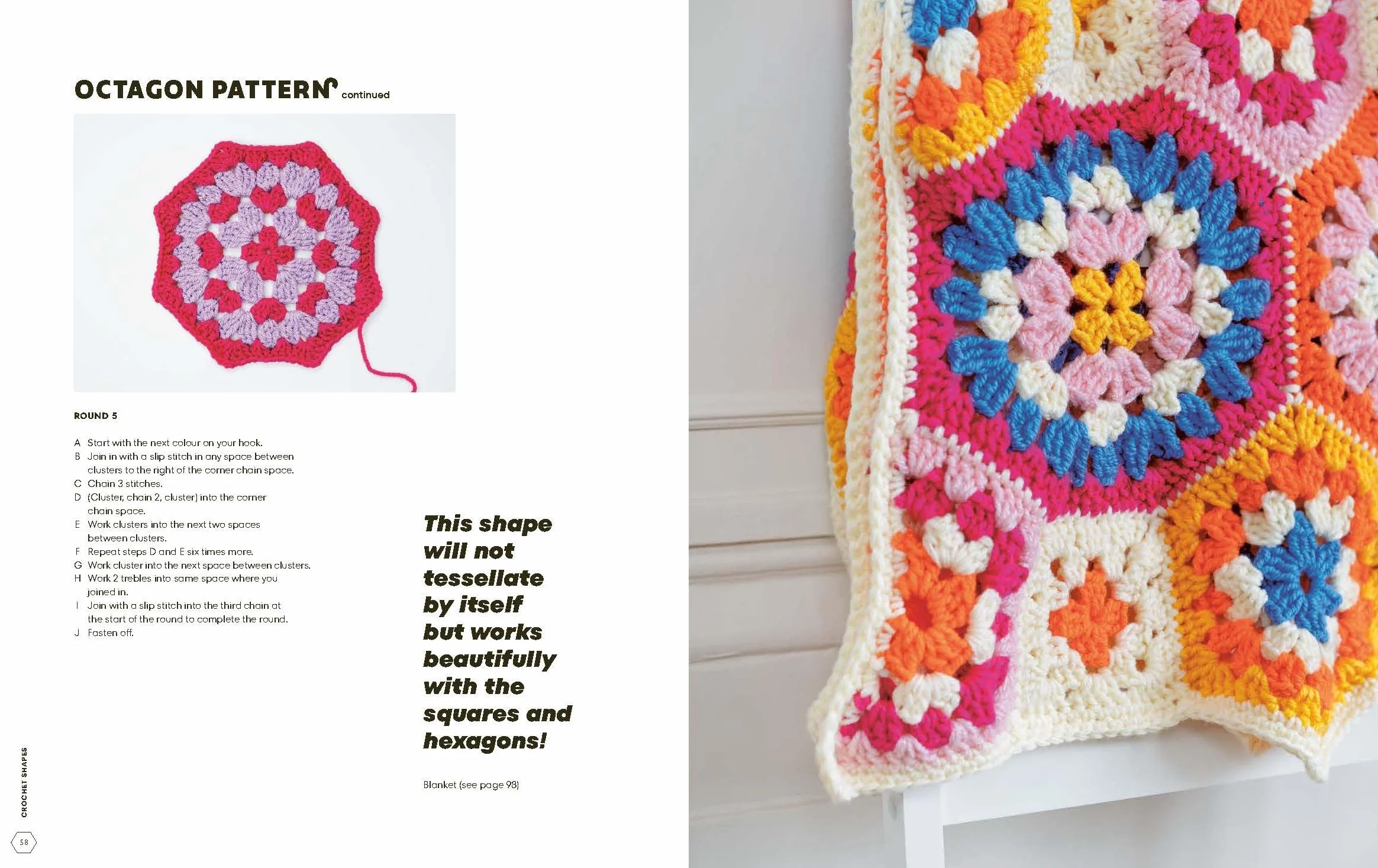 Crochet Shapes: 15 Projects, 6 Motifs, Endless Crochet Combinations!