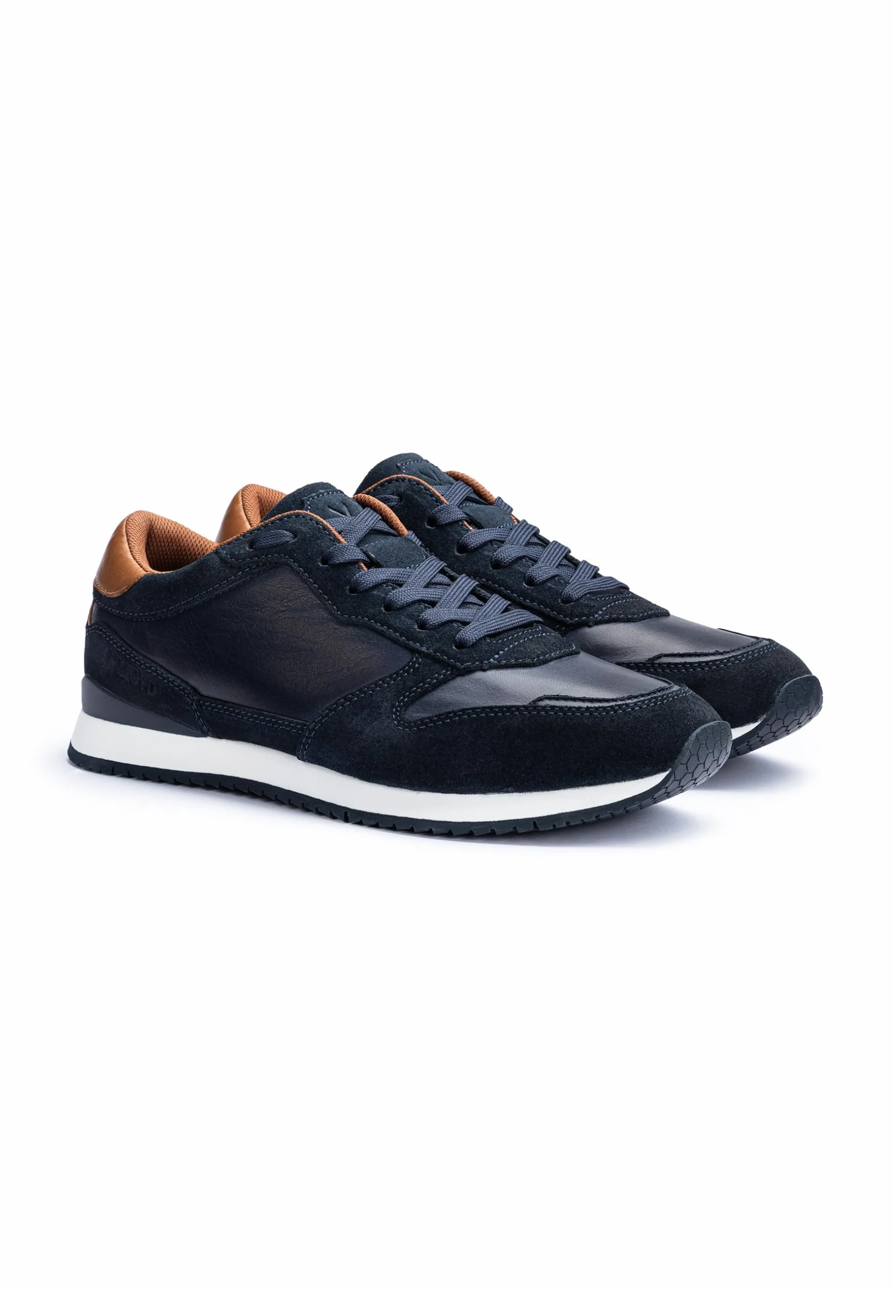 LLOYD Męskie sneakersy Swift w kolorze niebieskim zamszowym