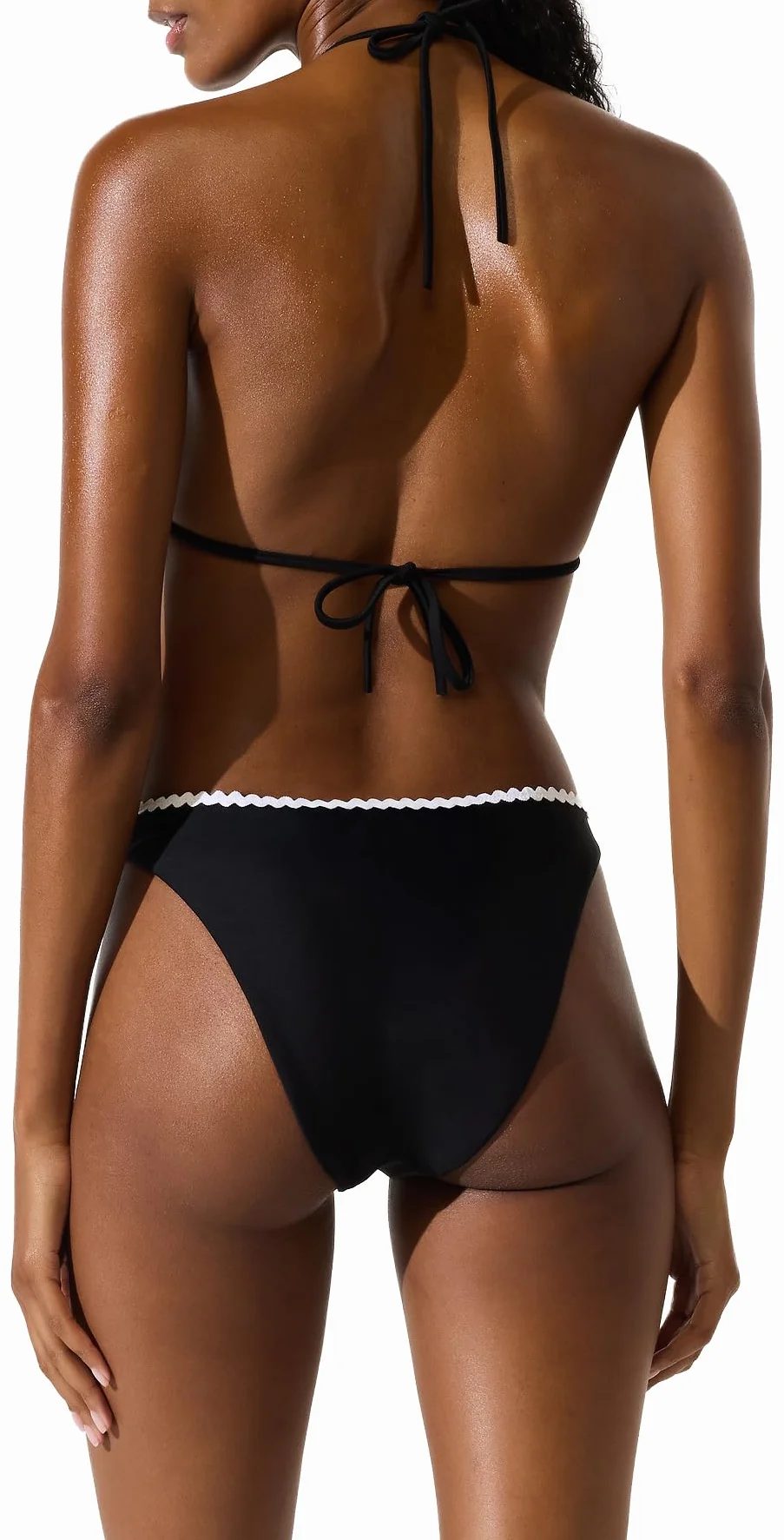 KARL LAGERFELD B.V Bikini Top Kobiety Karl Lagerfeld, Women's, Signature Scallop Triangle Top