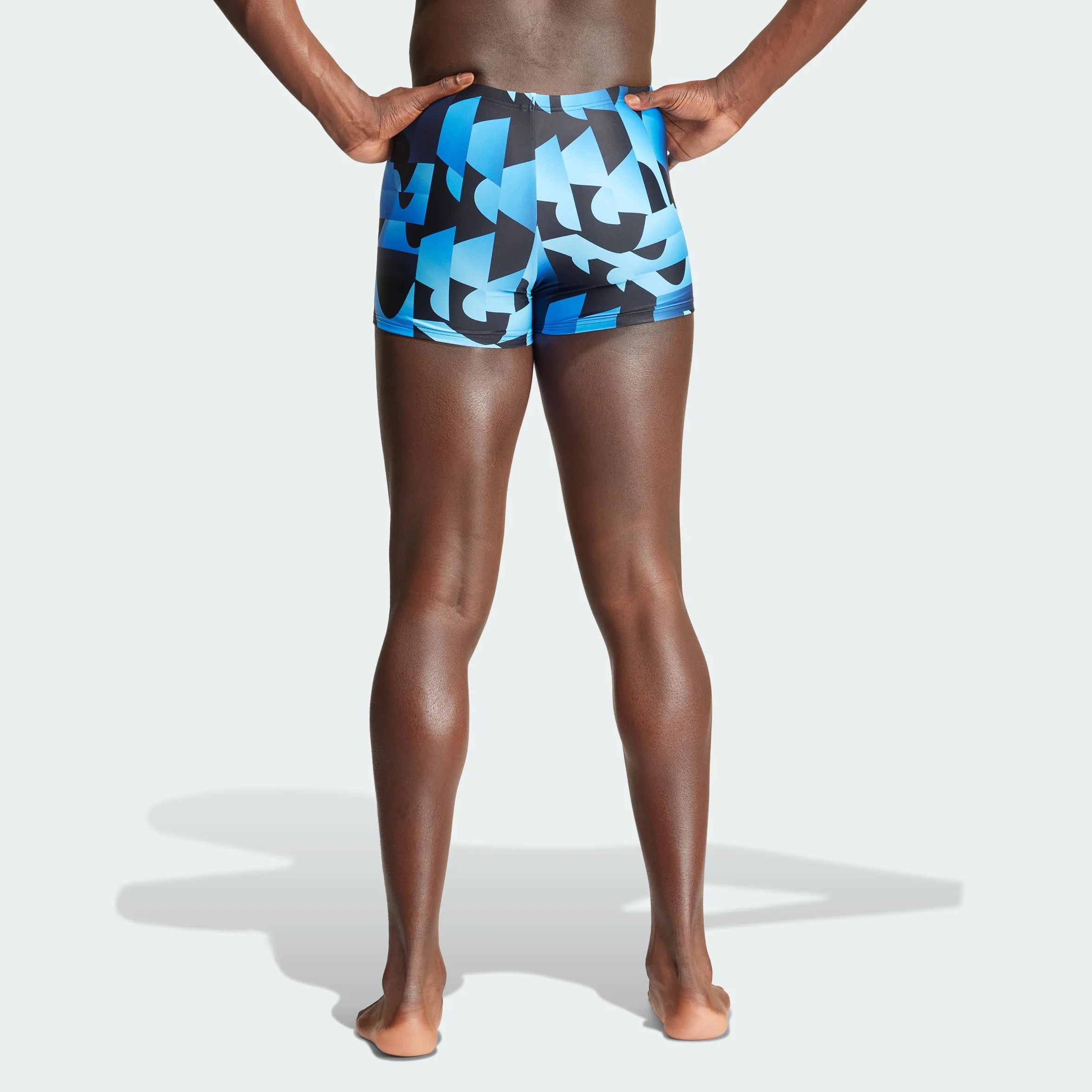 adidas Allover Print Swim Bokserki męskie stroje kąpielowe