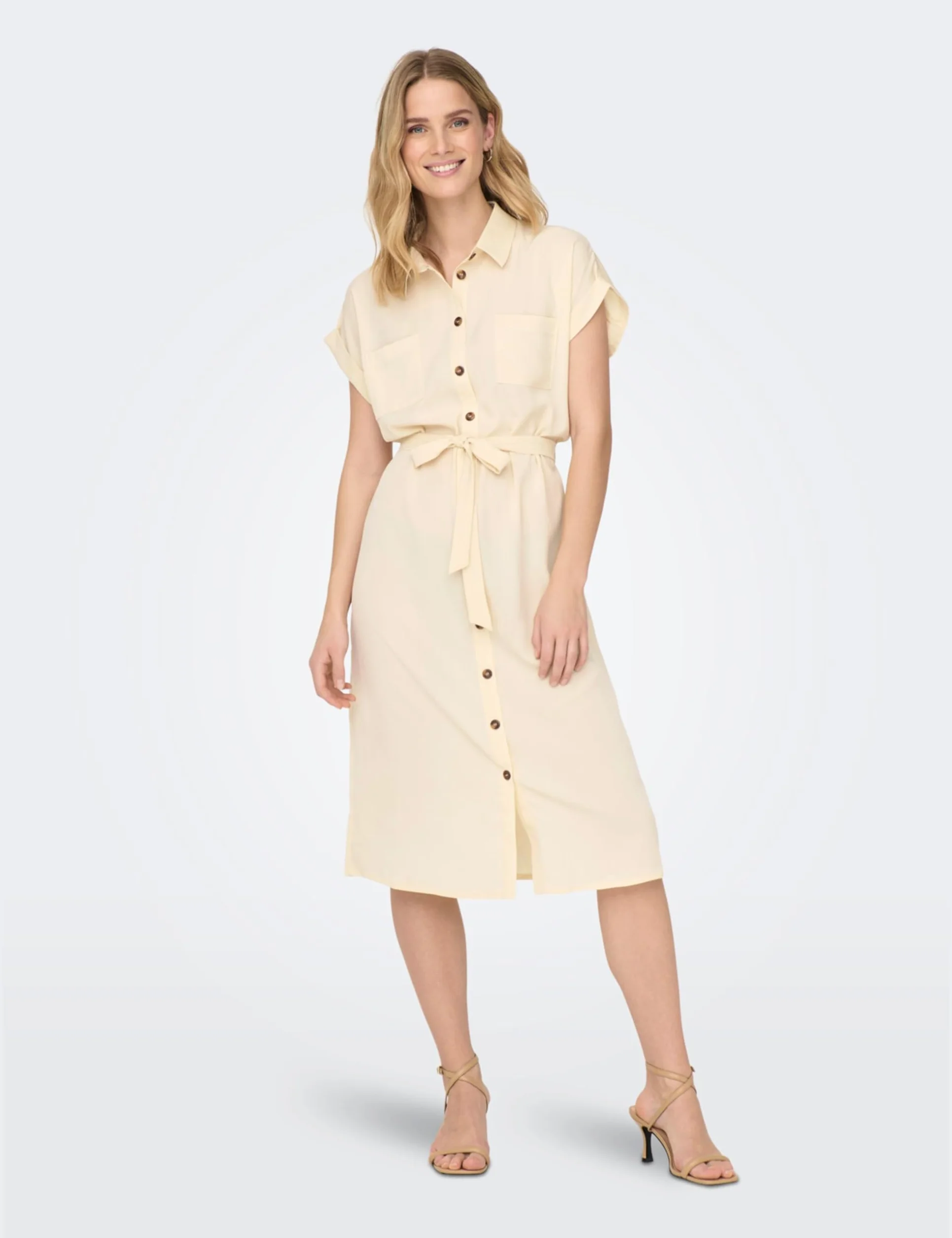 ONLY Sukienka Kobiety Onlhannover S/S Shirt Dress Noos Wvn
