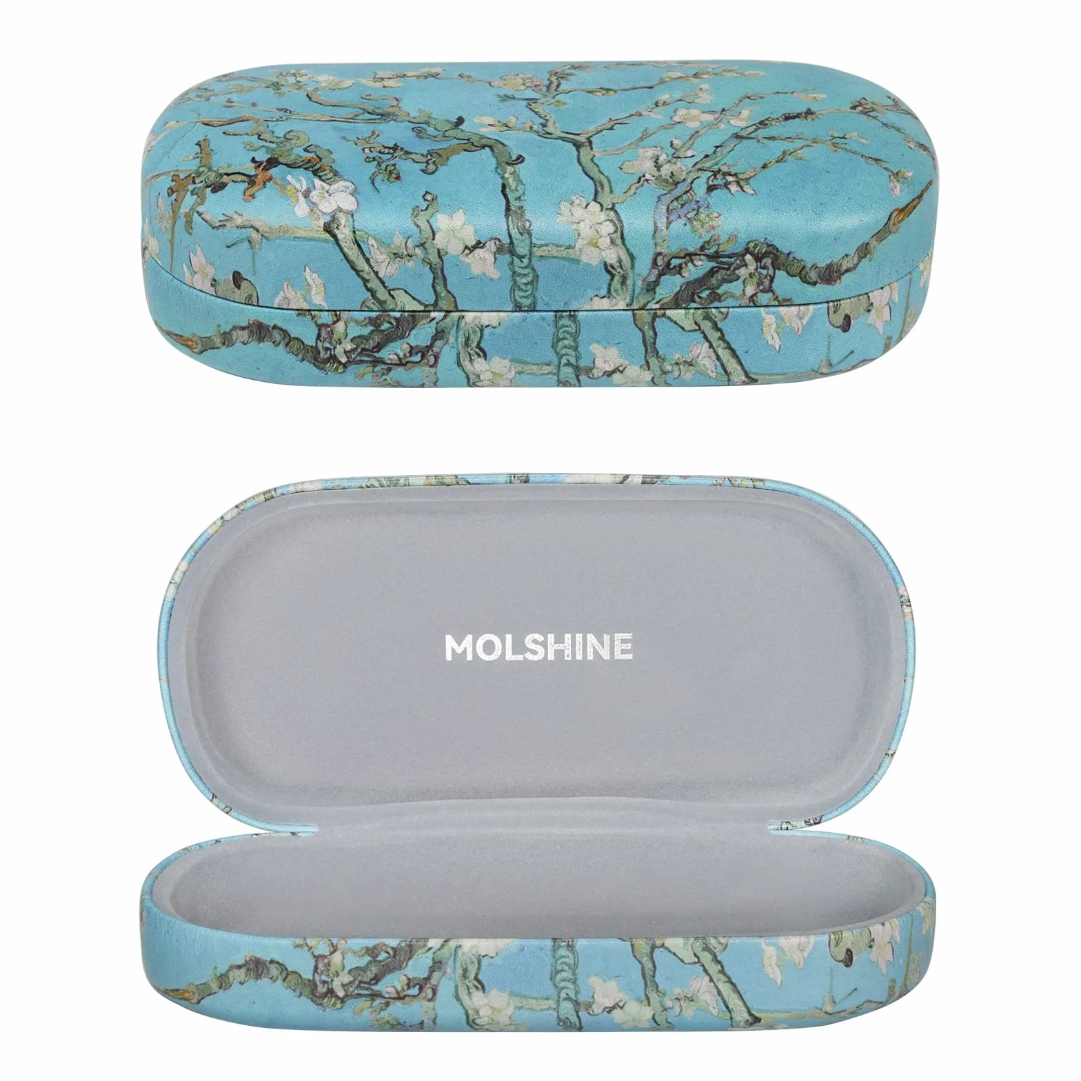 MOLSHINE etui na okulary przeciwsłoneczne z twardą skorupą, klasyczne duże etui na okulary dla kobiet mężczyzn, okulary przeciwsłoneczne