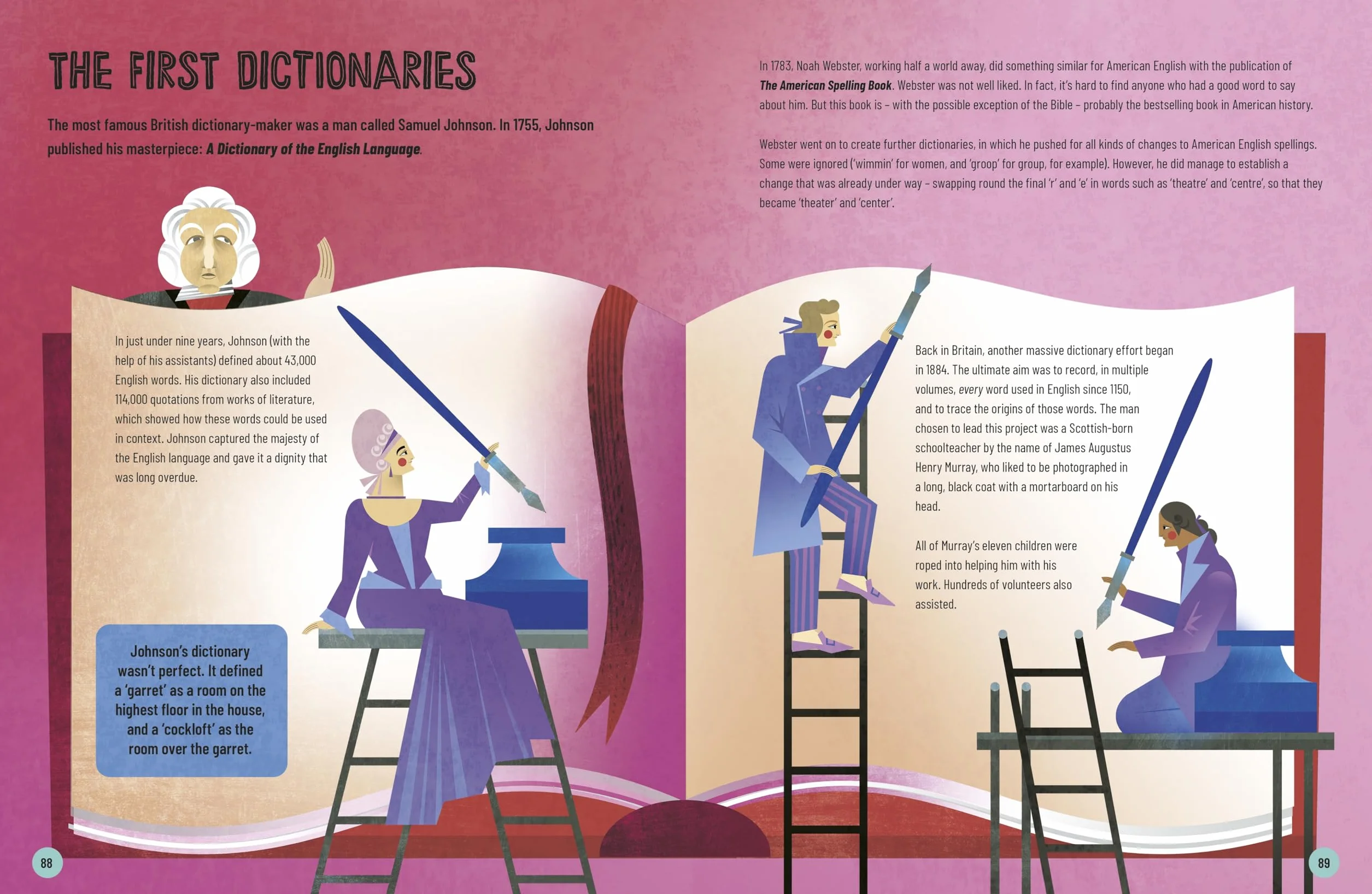A Really Short History of Words: An illustrated edition of the bestselling book about the English language