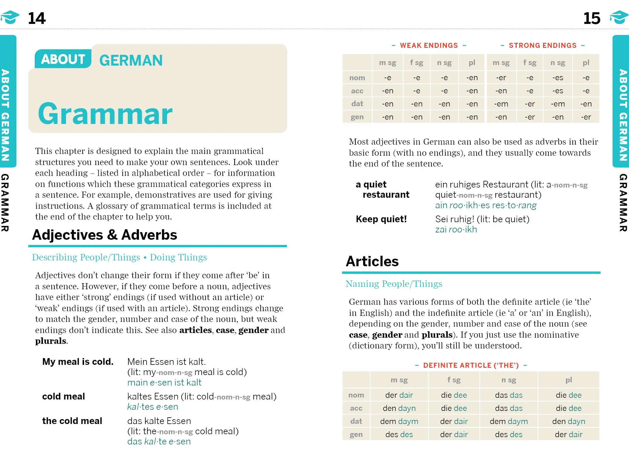 German Phrasebook & Dictionary 8ed- Anglais