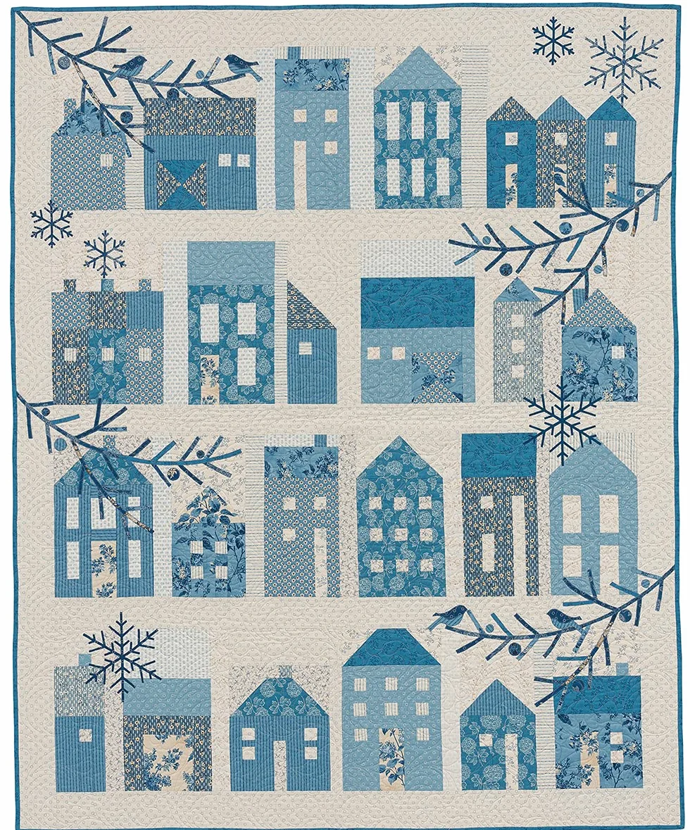 A Season in Blue: 16 Quilt Patterns and a Cozy Cabin Full of Inspiration