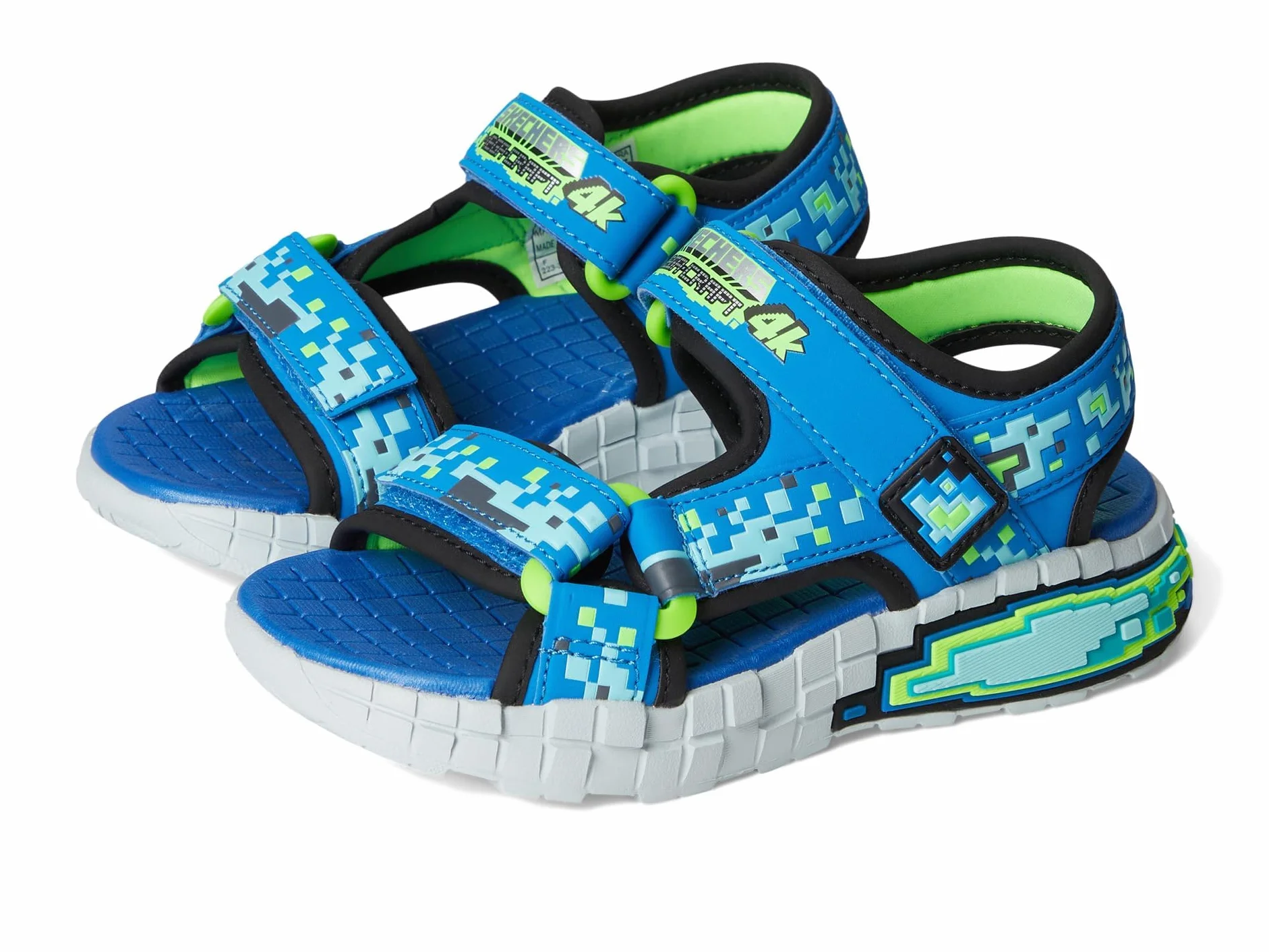 Skechers Chłopcy Mega-splash 4kSandał płaski