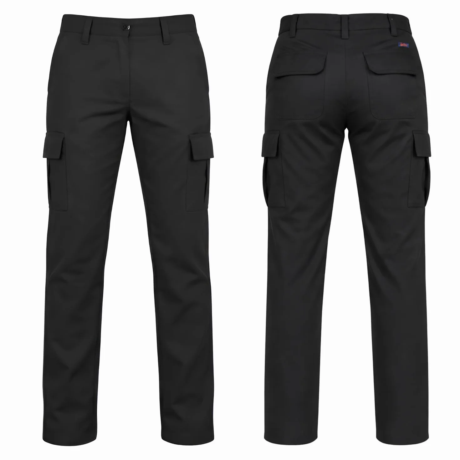 Lee Cooper Damskie wytrzymałe łatwe w pielęgnacji wiele kieszeni bezpieczeństwo pracy klasyczne spodnie cargo