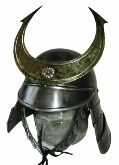 18GA Medieval SAMURAI HELMET Knight Larp kask replika kasku z wkładką