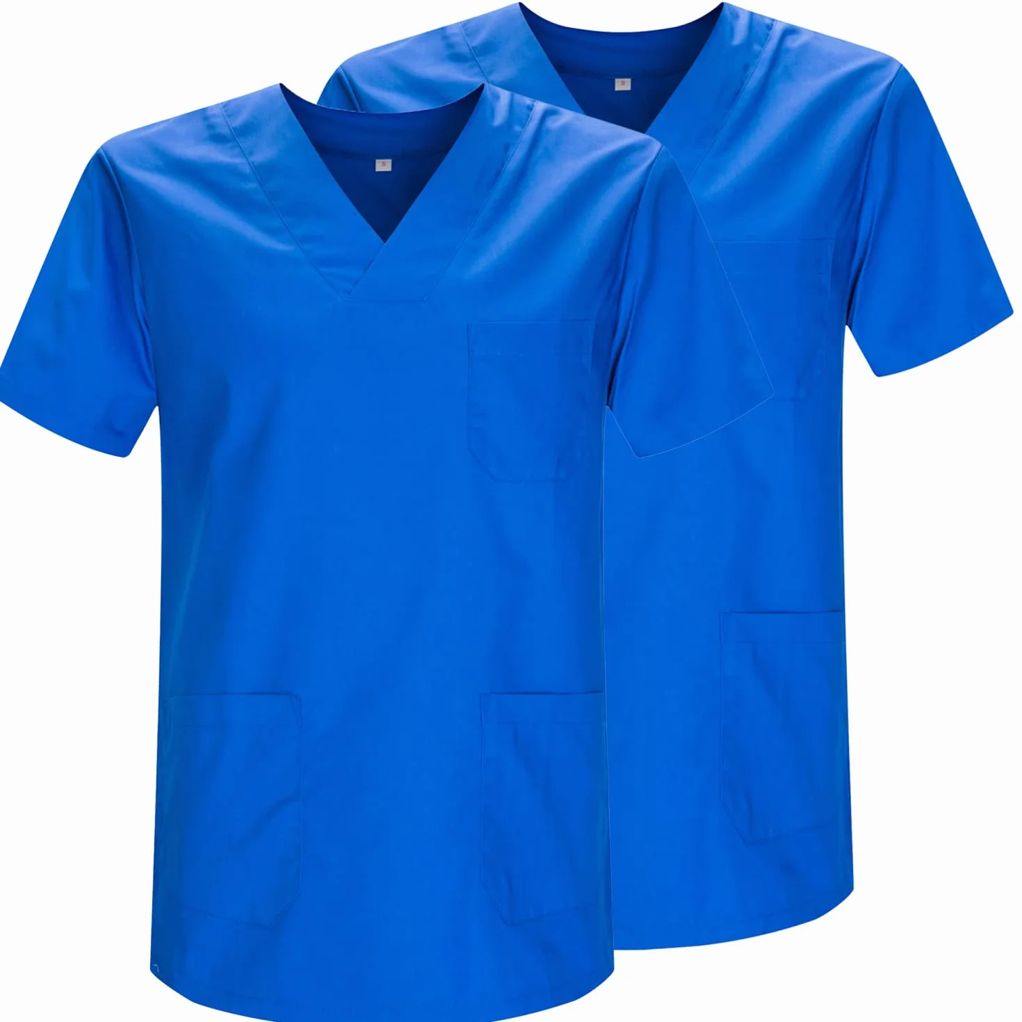 MISEMIYA - Opakowanie 2 sztuki - Unisex płaszcz sanitarny mundury sanitarne mundury sanitarne - 2-817