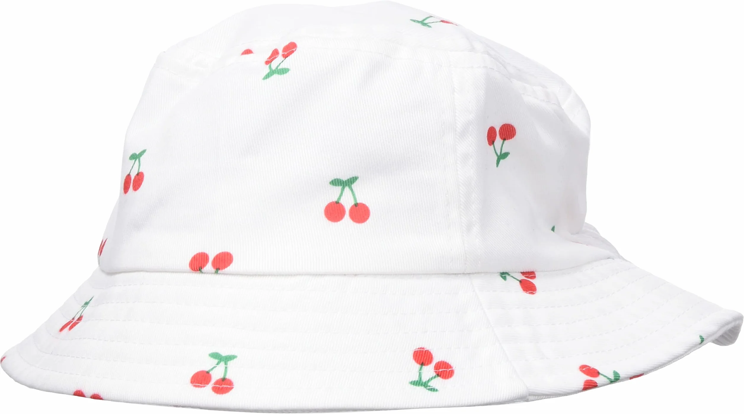 Name It NKFFILLIPA 2P Bucket Hat, Czapka dla niemowląt, Bright White/Detail:1x Bright White/1x Pink Yarrow, Bright White/Detail:1x Bright White/1x Pink Yarrow