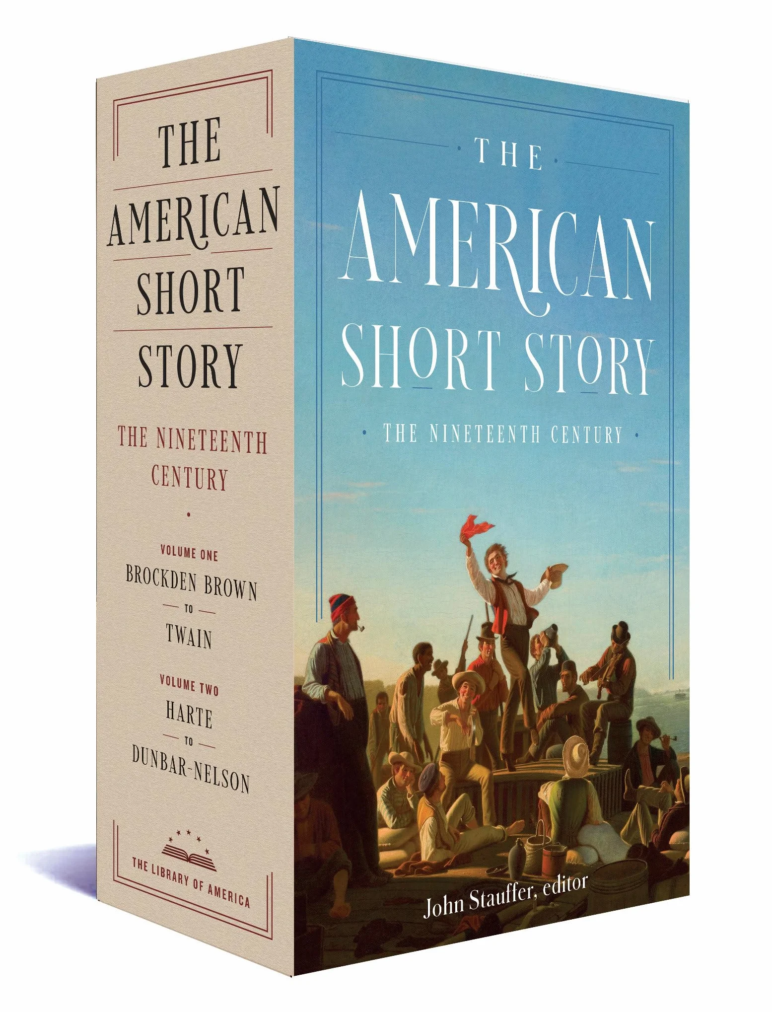 The American Short Story: The Nineteenth Century: A Library of America Boxed Set: 1-2