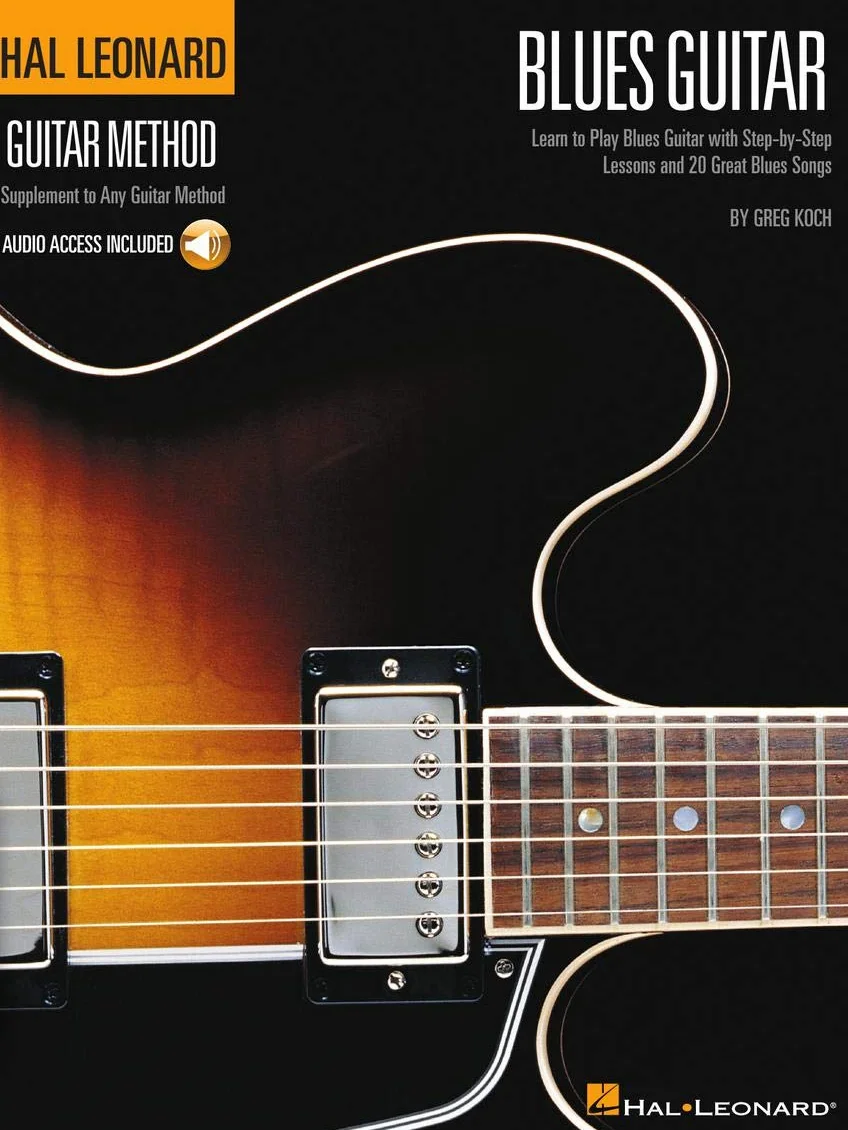 Hal leonard guitar method: blues guitar guitare +cd