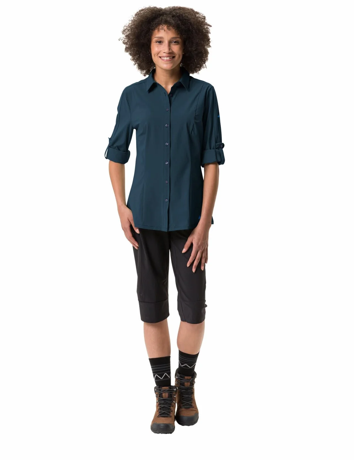 VAUDE T-shirt Kobiety Damska Koszulka Ze Stretchu Farley