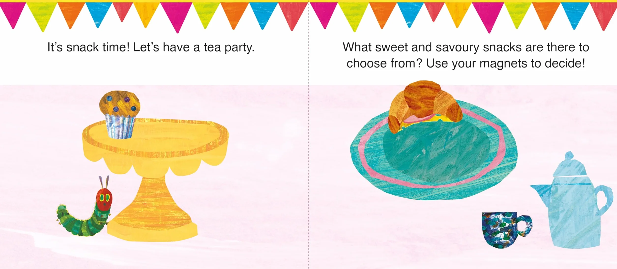 The Very Hungry Caterpillar’s Time to Eat! Magnet Book