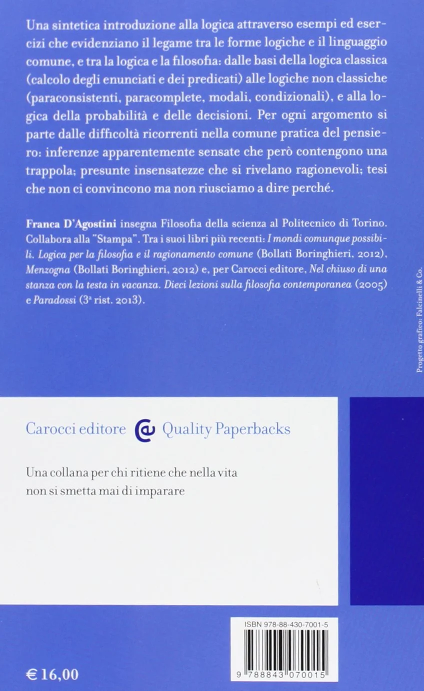 Logica in pratica. Esercizi per la filosofia e il ragionamento comune