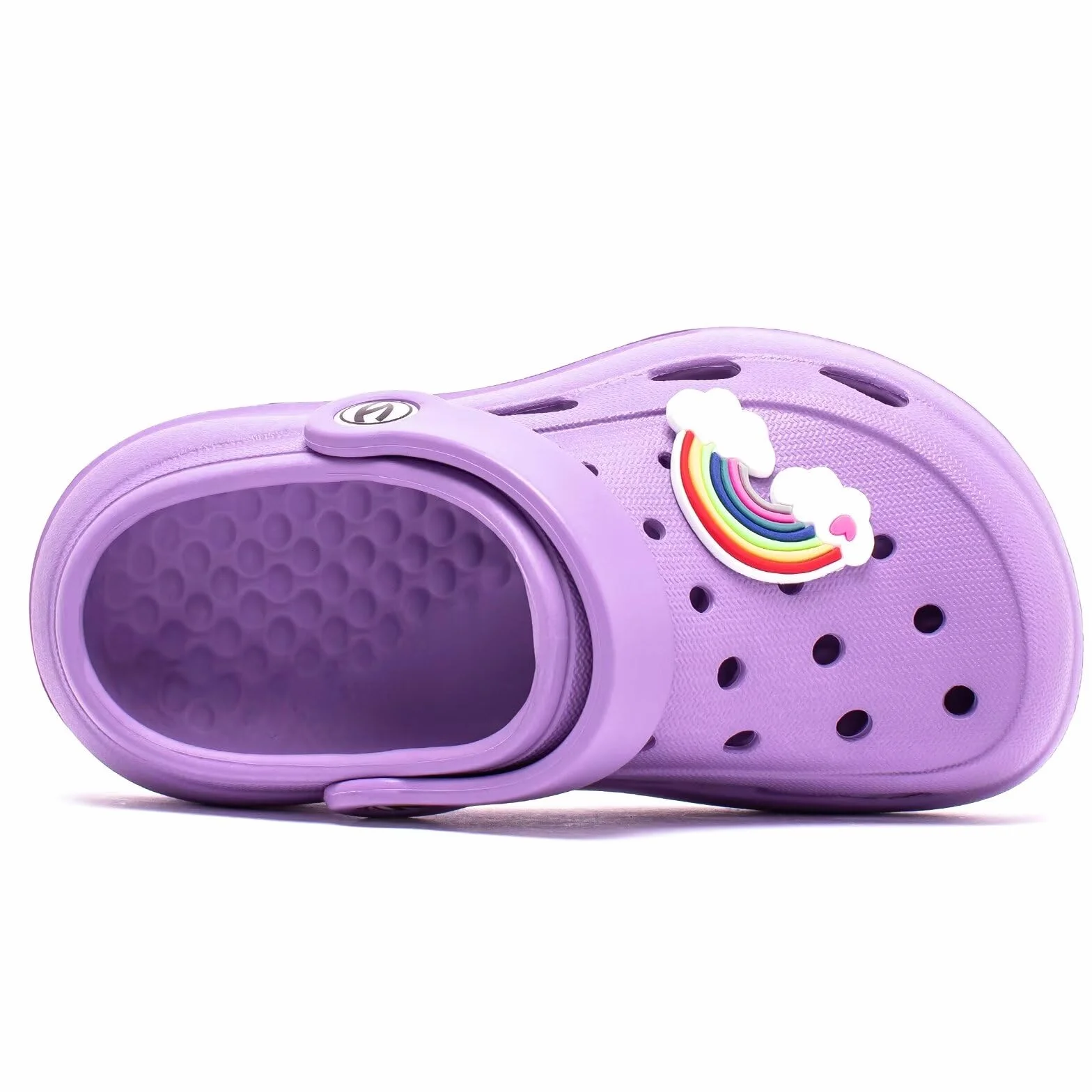 HOBIBEAR Unisex Dzieci Drewniaki Klasyczne Buty Ogrodowe Dziewczęta Chłopcy Plażowe Sandały