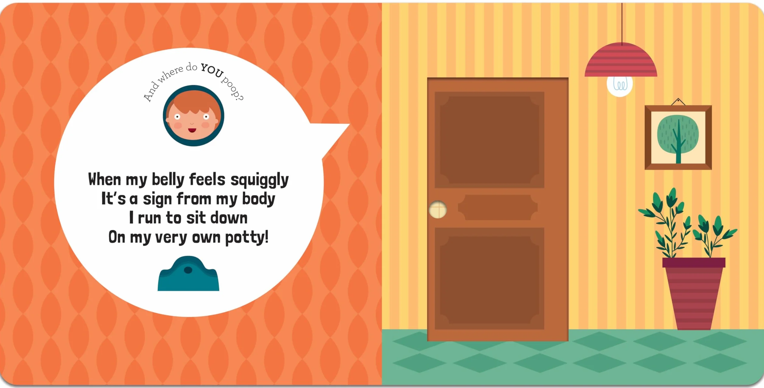 Where Do You Poop? A potty training board book