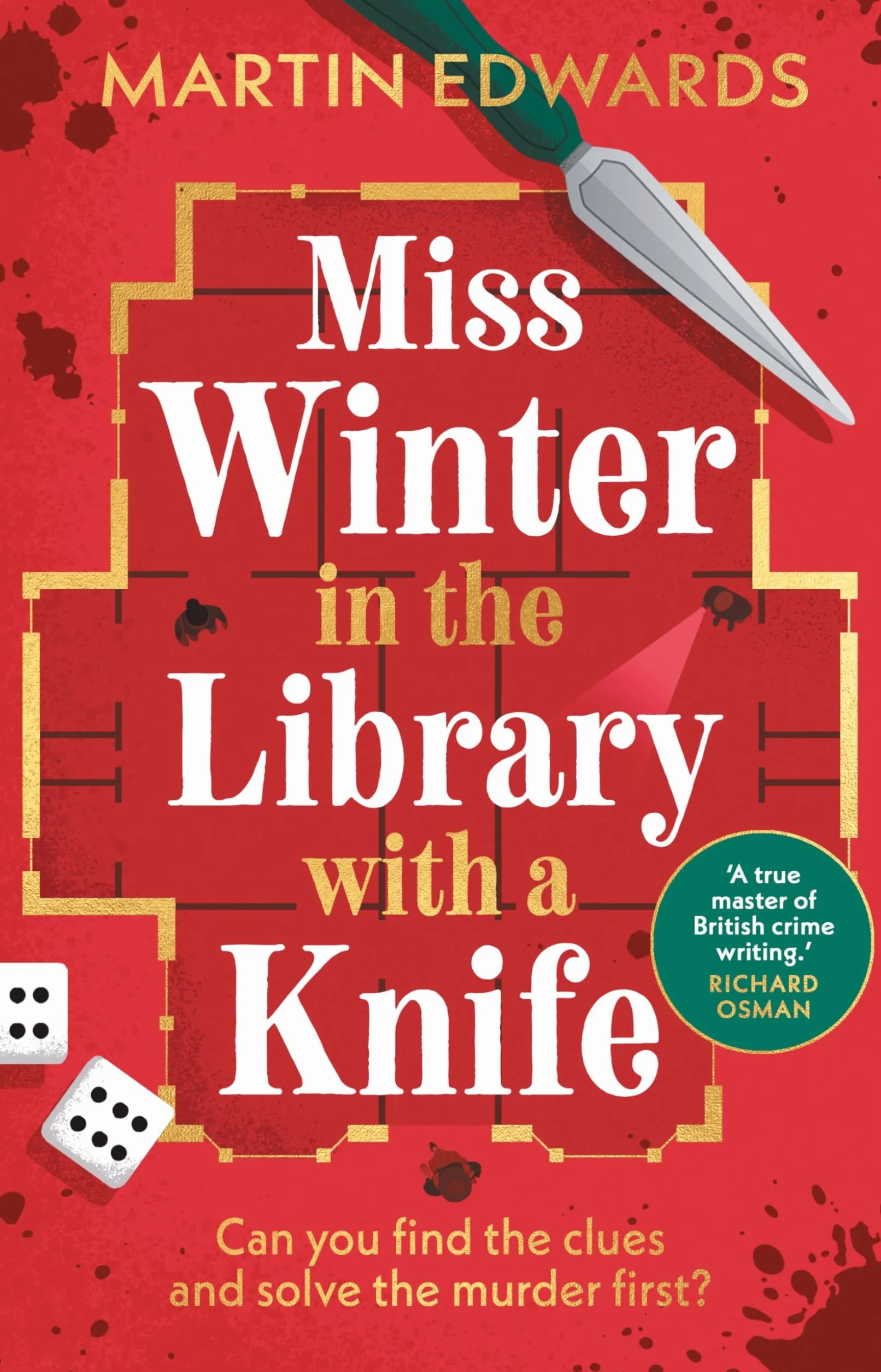 Miss Winter in the Library with a Knife: a murder mystery with a delightful twist
