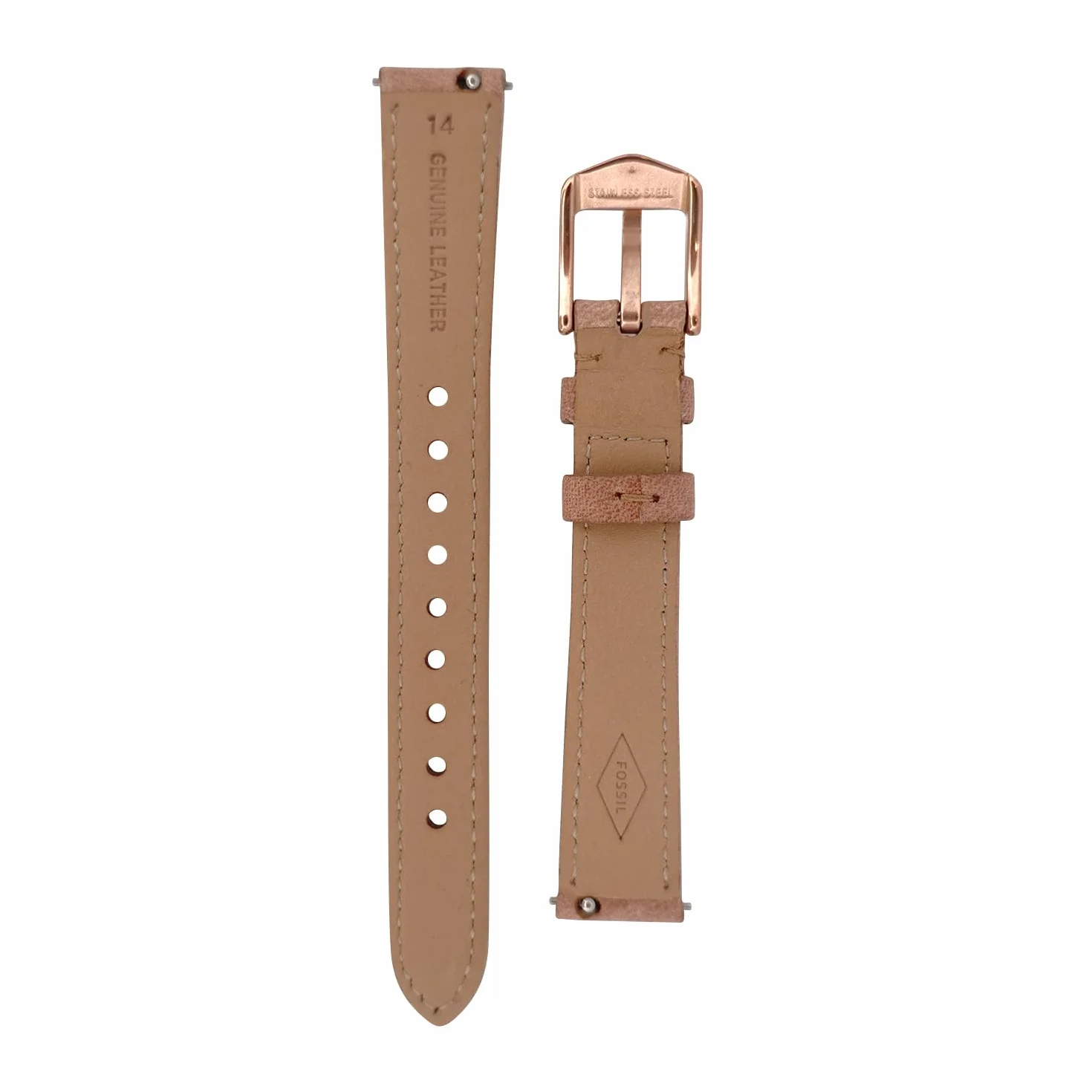Fossil Watch 265245, beżowy