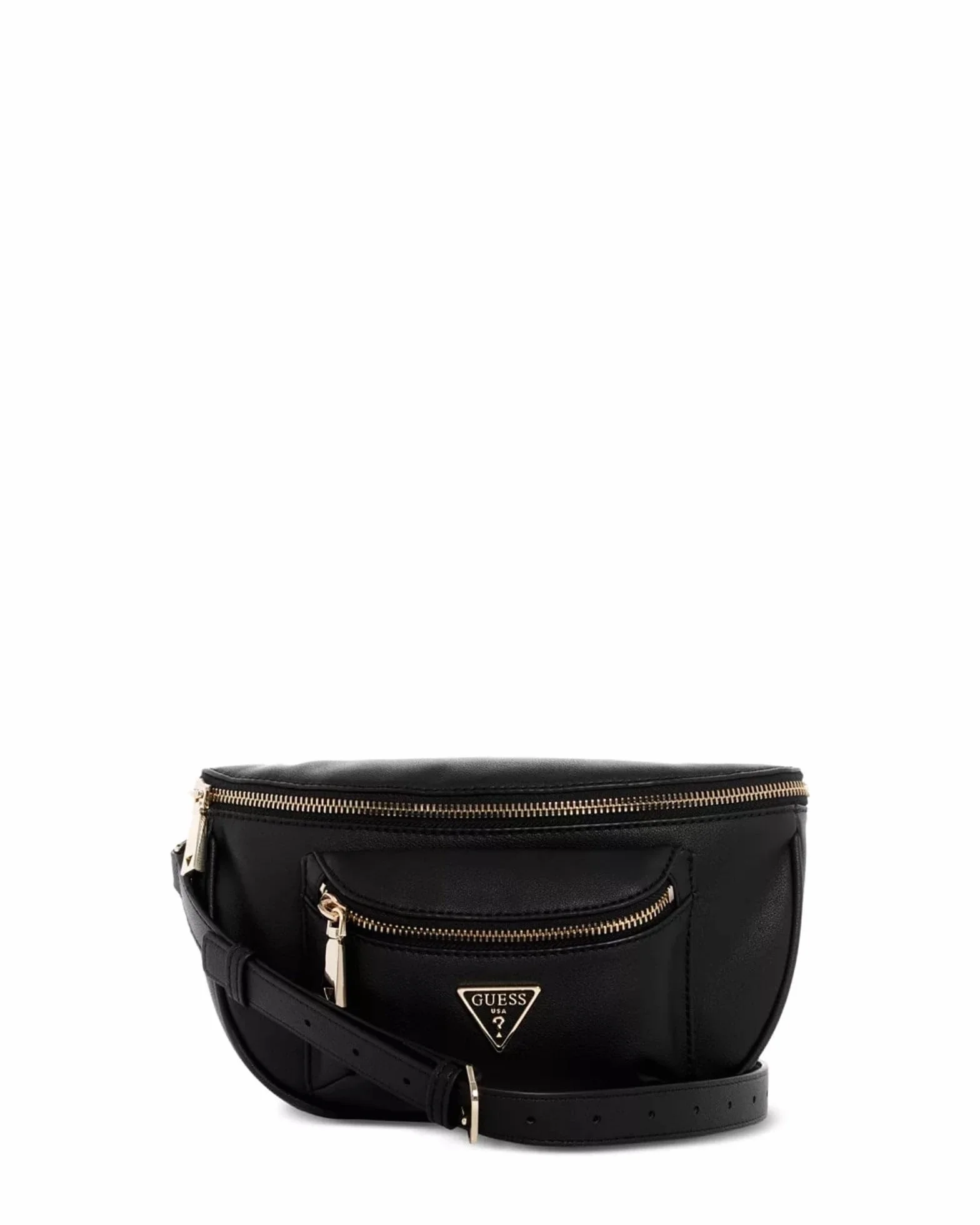 GUESS Damska torba na pasek Manhattan, Czarny, Rozmiar Uniwersalny