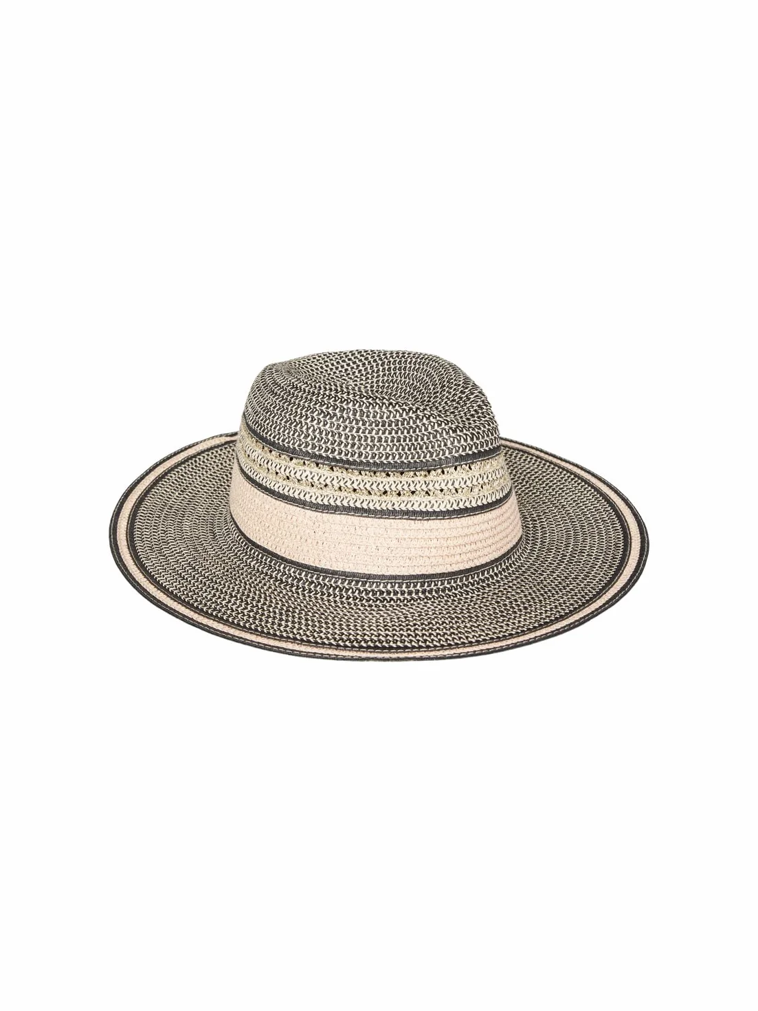PIECES PCBIBBI Straw HAT Box SWW, Natura/szczegóły: ST 3, jeden rozmiar