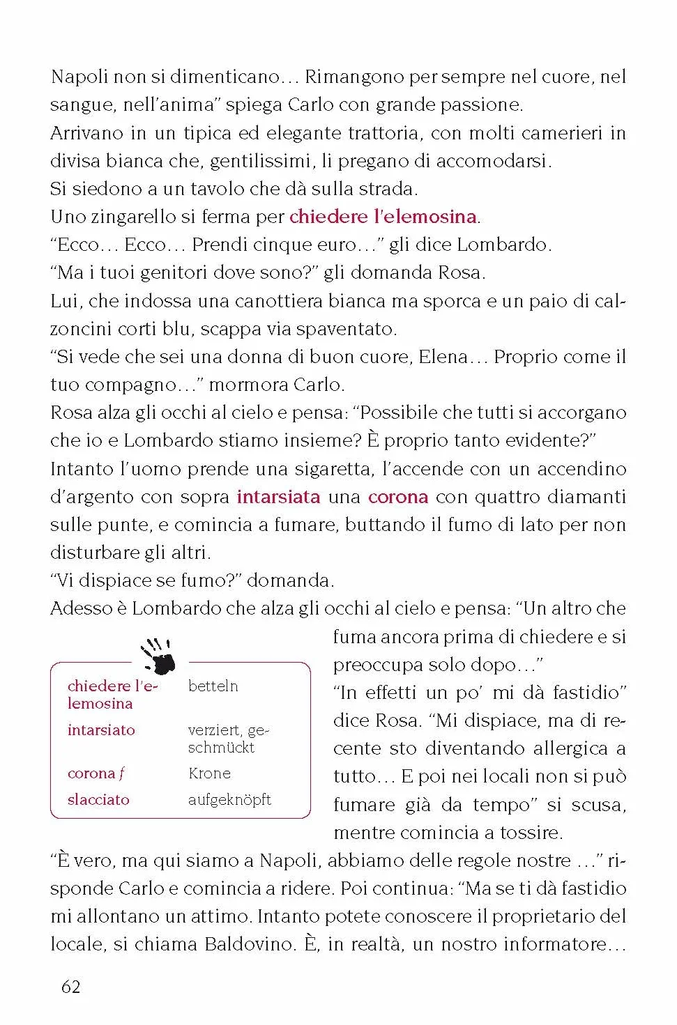 Caccia alla camorra: Italienisch B2