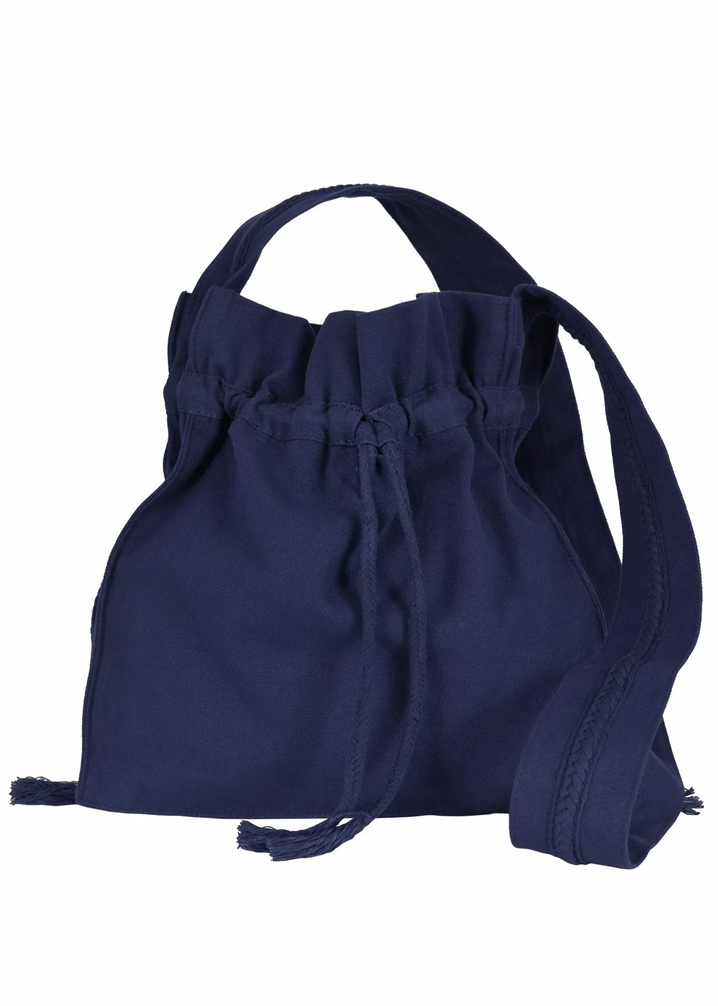 Battle-Merchant Średniowieczna torba na ramię dla kobiet i mężczyzn z bawełny | torba na ramię lub torba na ramię z płótna | karnawałowa torba pielgrzymska z materiału, różne kolory, niebieski, jeden