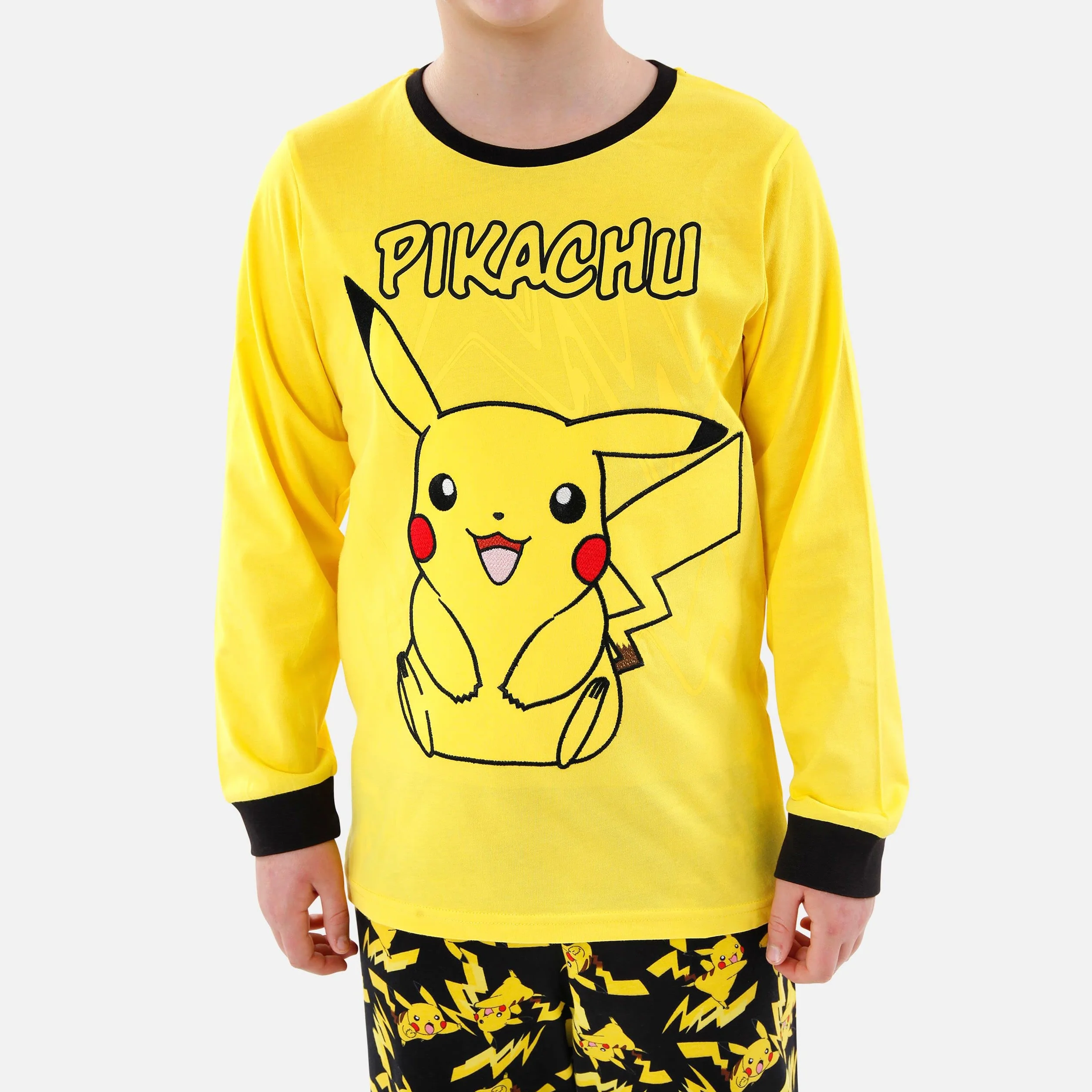 Pokemon Chłopcy Pyjamas Pikachu