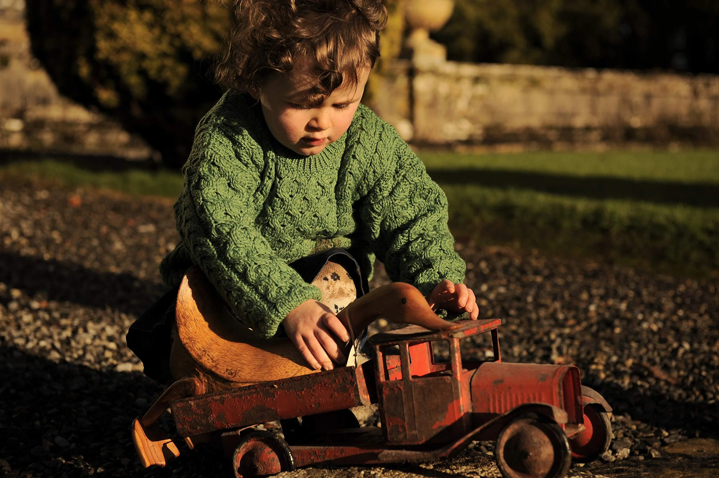 Irlandzki sweter z dzianiny, sweter wełniany, okrągły dekolt, z wełny merynosów, dla dzieci, chłopców i dziewczynek