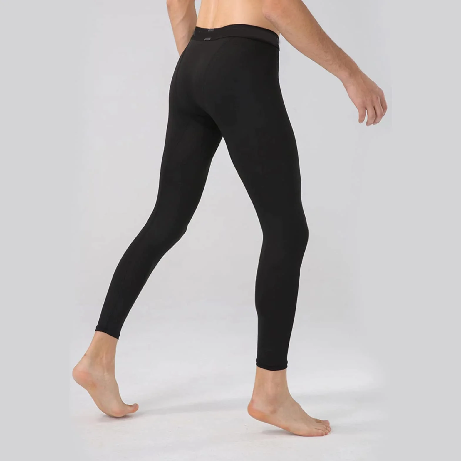 Męskie Obcisłe Legginsy, Męskie Legginsy Warstwa Podstawowa Dolna część do Biegania, Treningu Sportowego, Jogi, Koszykówki