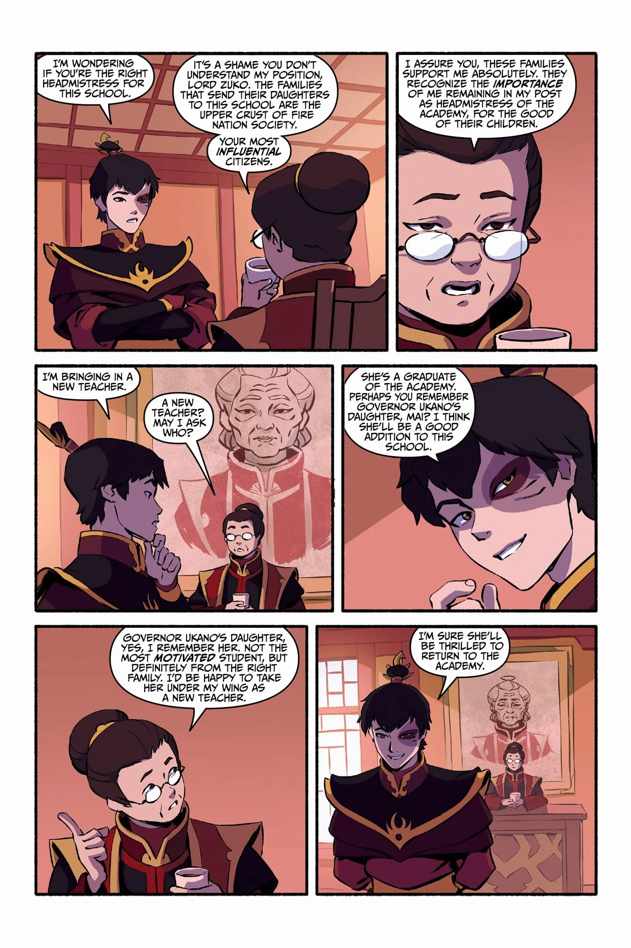 Avatar: The Last Airbender--Ashes of the Academy