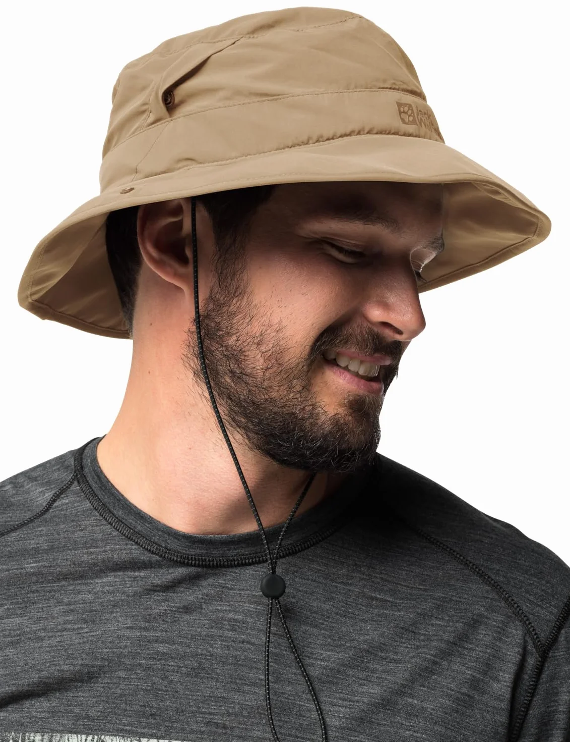 Jack Wolfskin Unisex kapelusz przeciwsłoneczny z siateczki