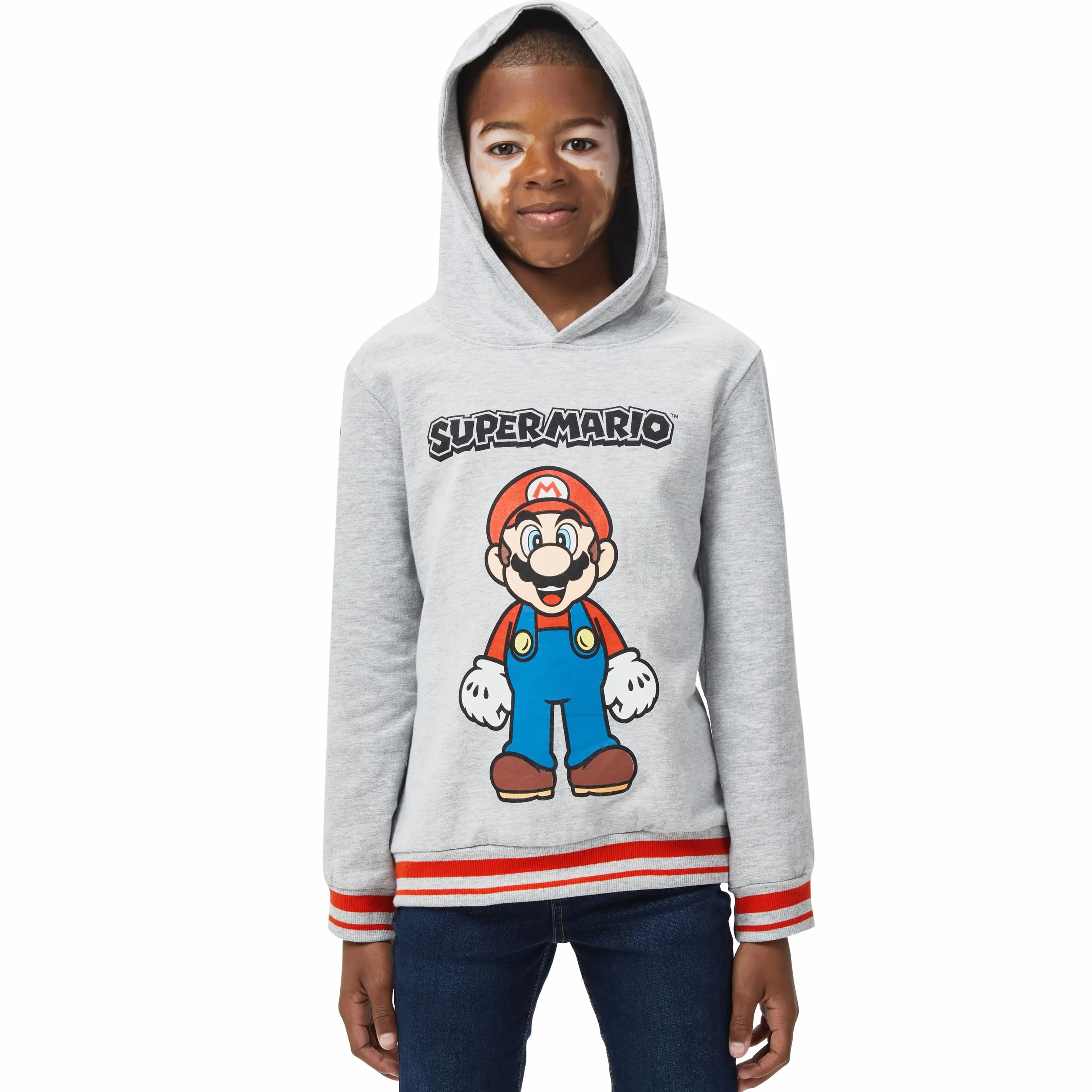 Super Mario Bluza | Bluza Chłopięca Mario | Bluzy Chłopięce | Oficjalny Towar Mario