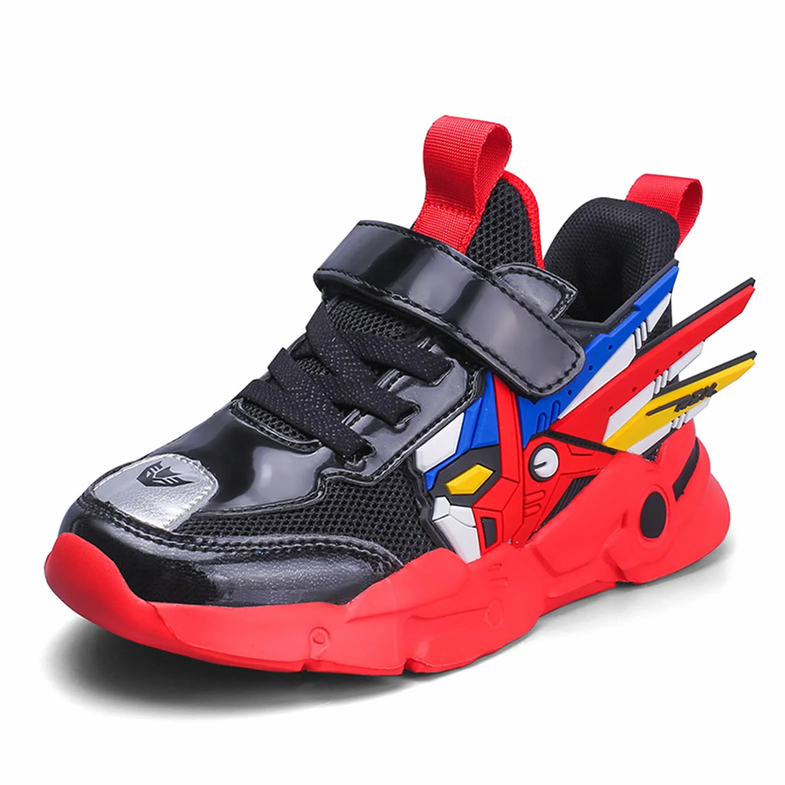 Buty do biegania dla dzieci, trampki, dla chłopców i dziewczynek, lekkie zapięcie na rzepy, buty sportowe, oddychające, siateczkowe, buty rekreacyjne, 27-39