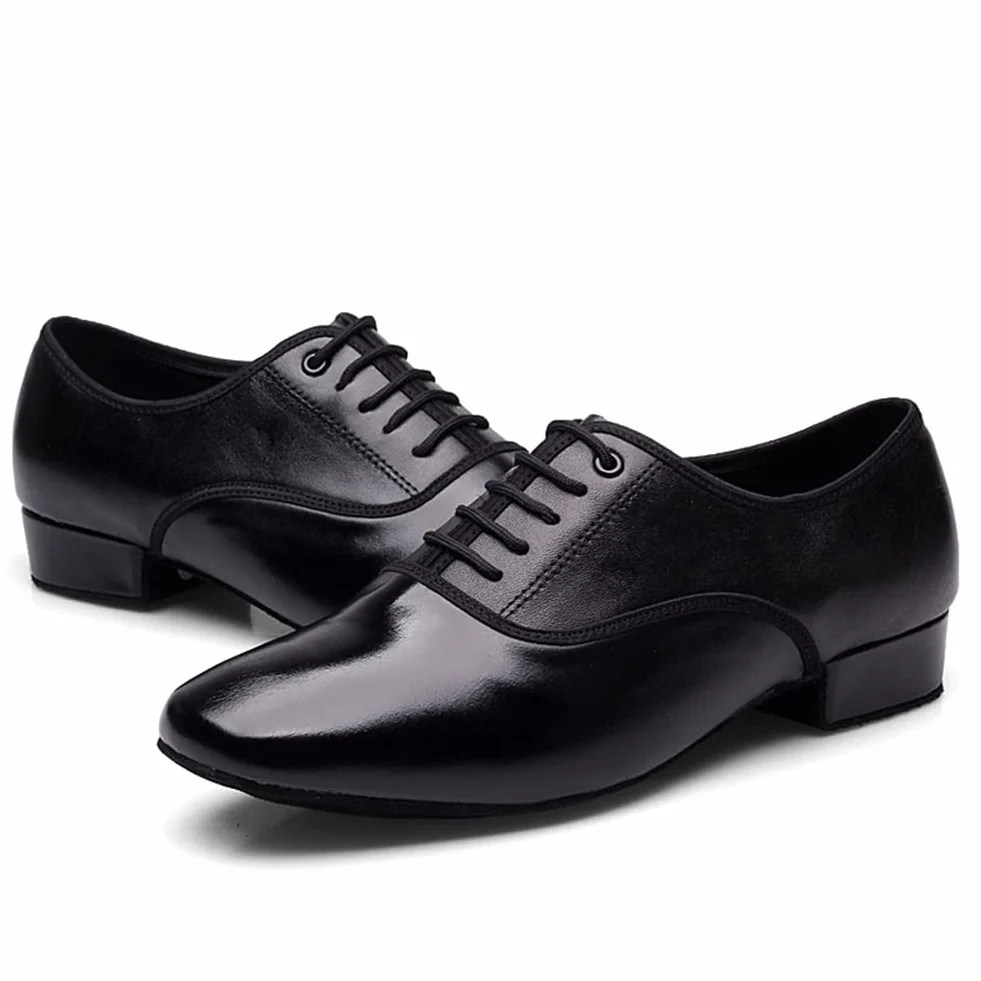 Buty do tańca latino męskie sznurowane salsa towarzyskiego tango treningowe profesjonalne Buty Do Tańca,Model-LHD401