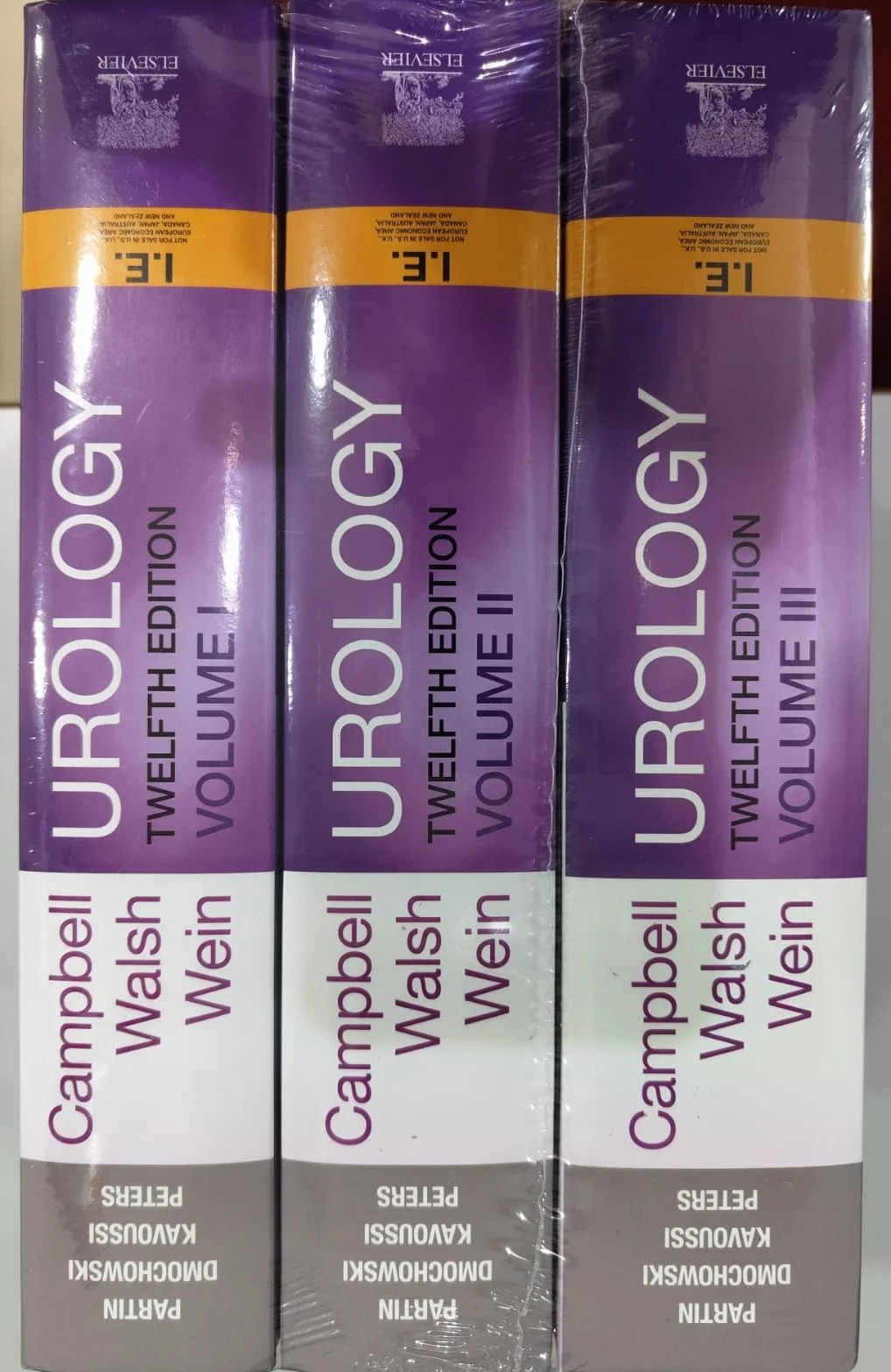 Campbell Walsh Wein Urology, International Edition: 3-Volume Set