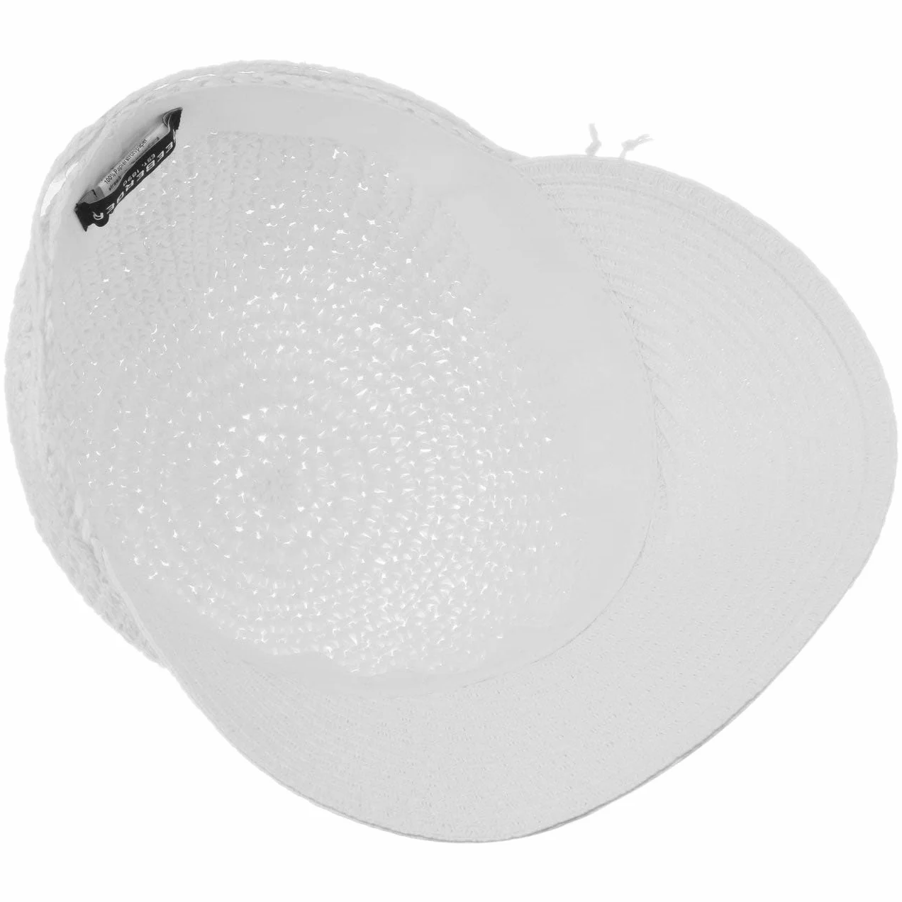 Seeberger Uni Rollable Crochet CapKobiety - czapka z daszkiem przeciwsloneczna na lato wizjer przeciwsloneczny wiosna-lato
