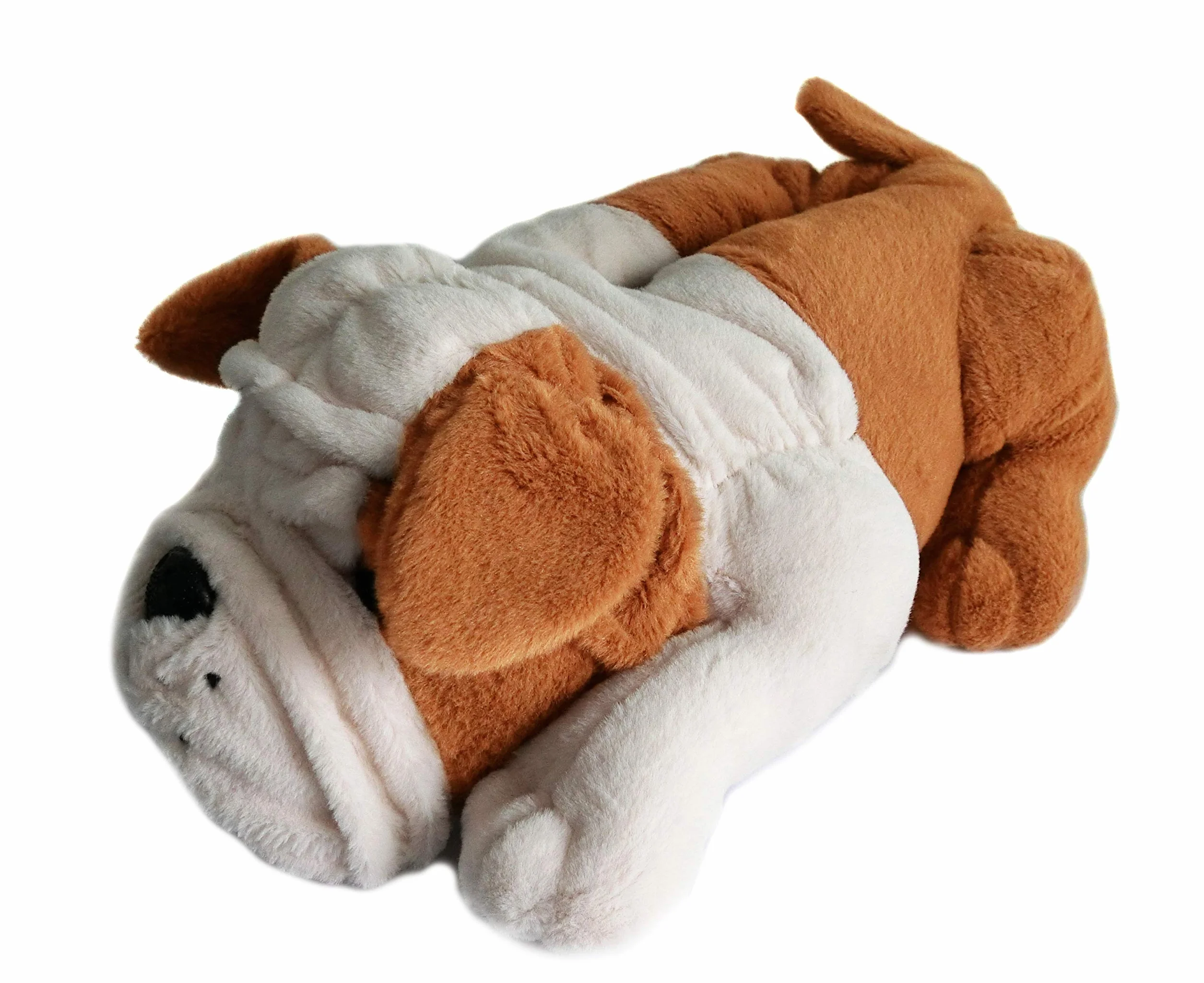 Onmygogo Fuzzy Winter Indoor Animal Dog Kapcie dla dorosłych kobiet mężczyzn i dzieci, buldogi