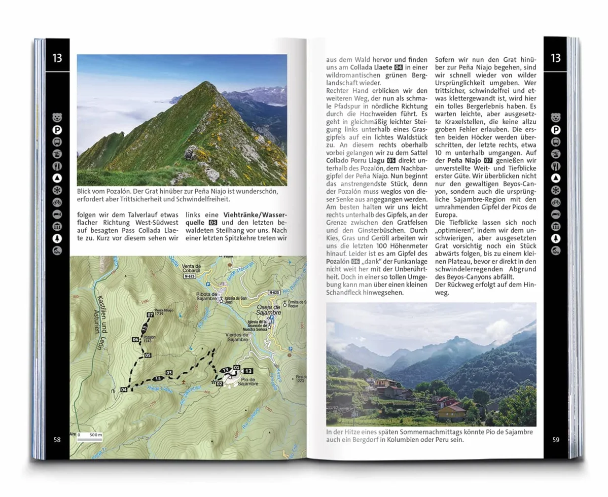 KOMPASS Wanderführer Picos de Europa, 55 Touren mit Extra-Tourenkarte: GPS-Daten zum Download: 5880